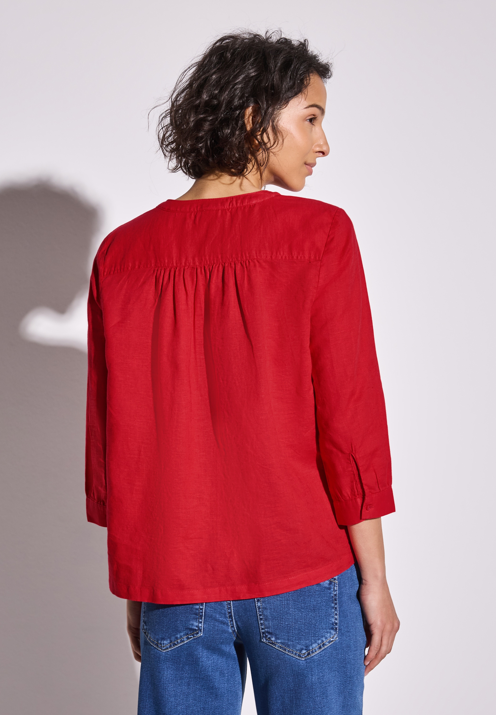 STREET ONE Klassische Bluse, mit 3/4-Ärmel