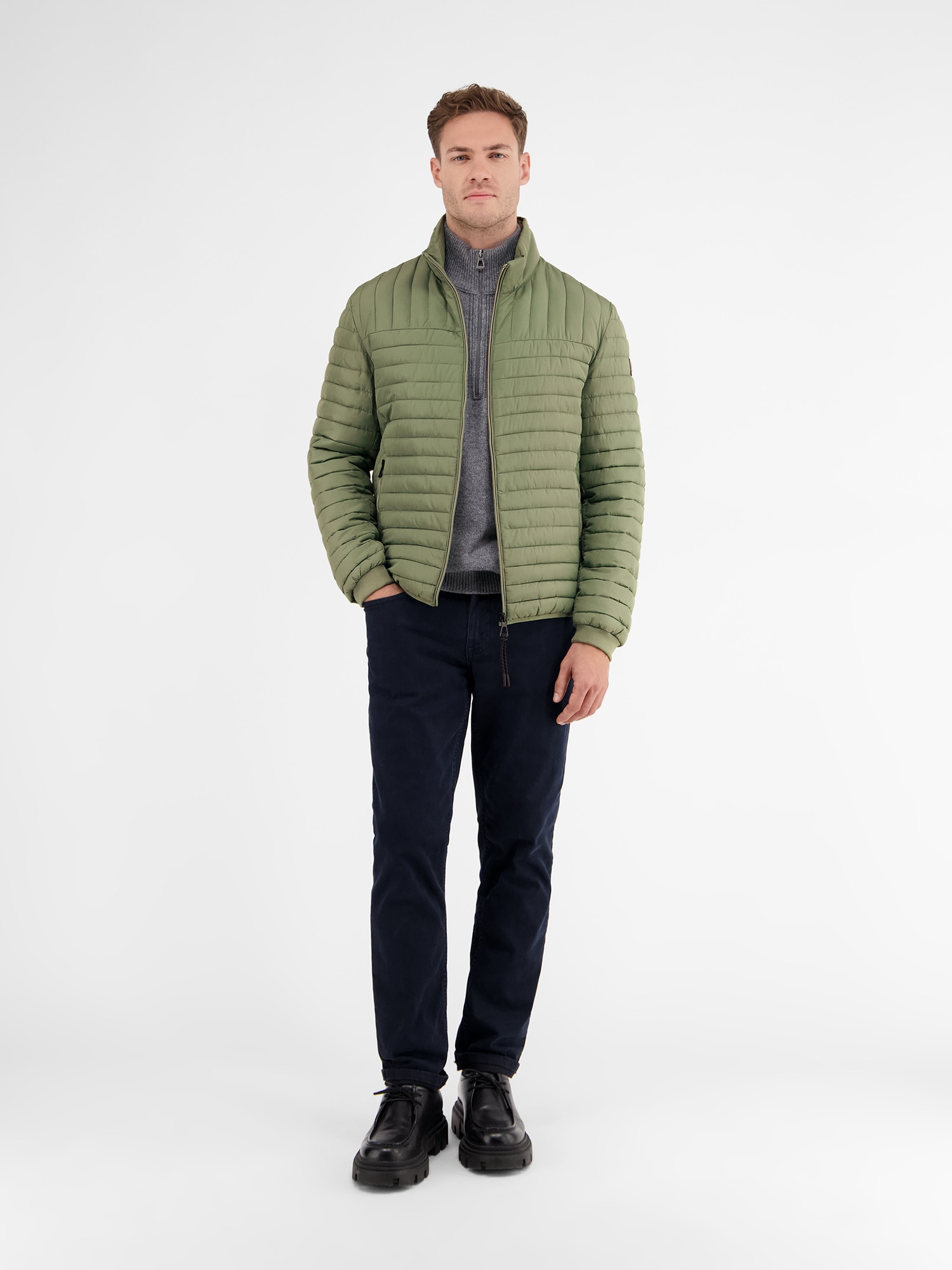 LERROS Steppjacke »LERROS Leichter Herren Steppblouson«, ohne Kapuze, Keine Angabe