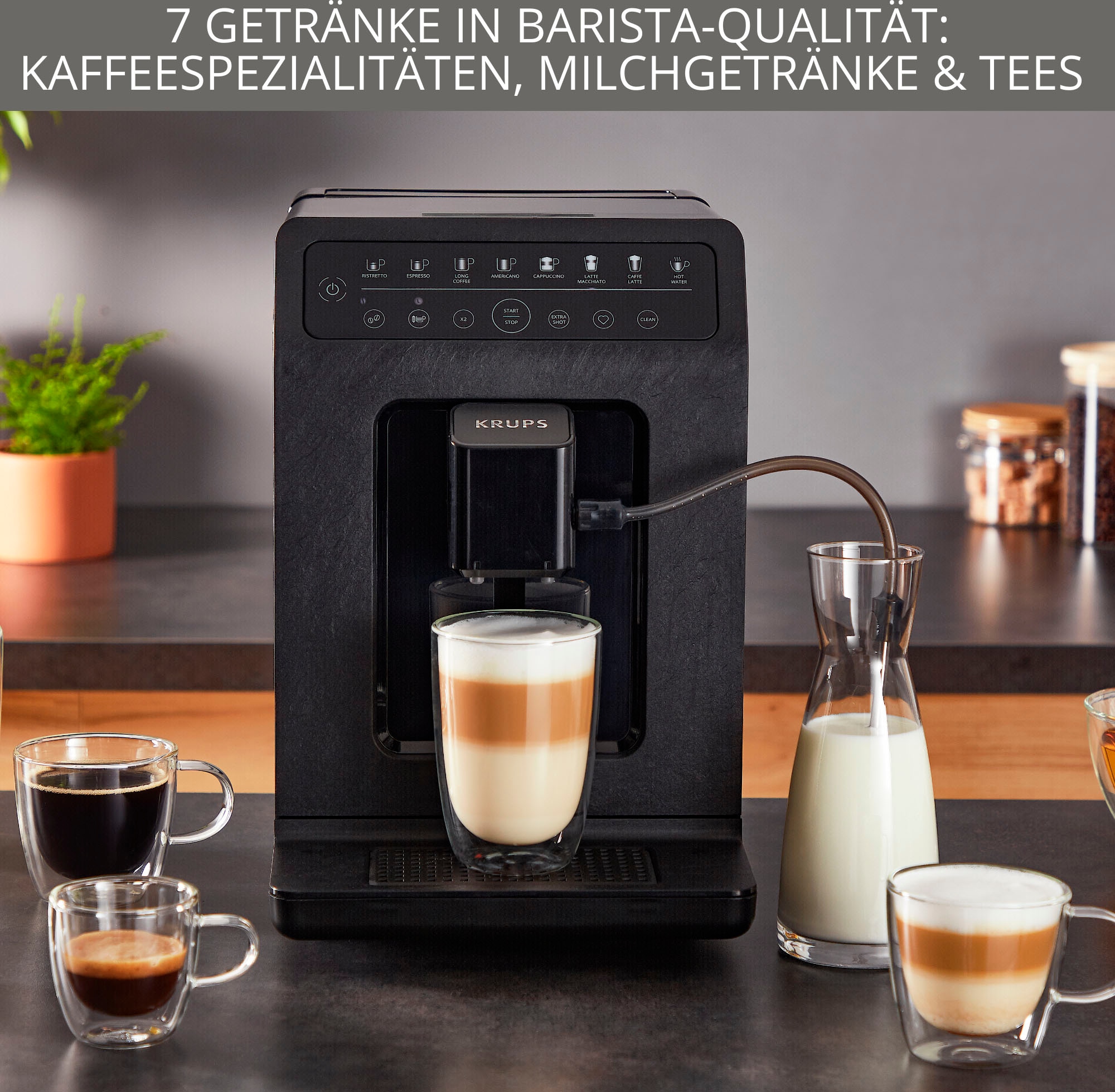 Krups Kaffeevollautomat »EA897B Evidence ECOdesign« 3 Jahren mit Garantie XXL