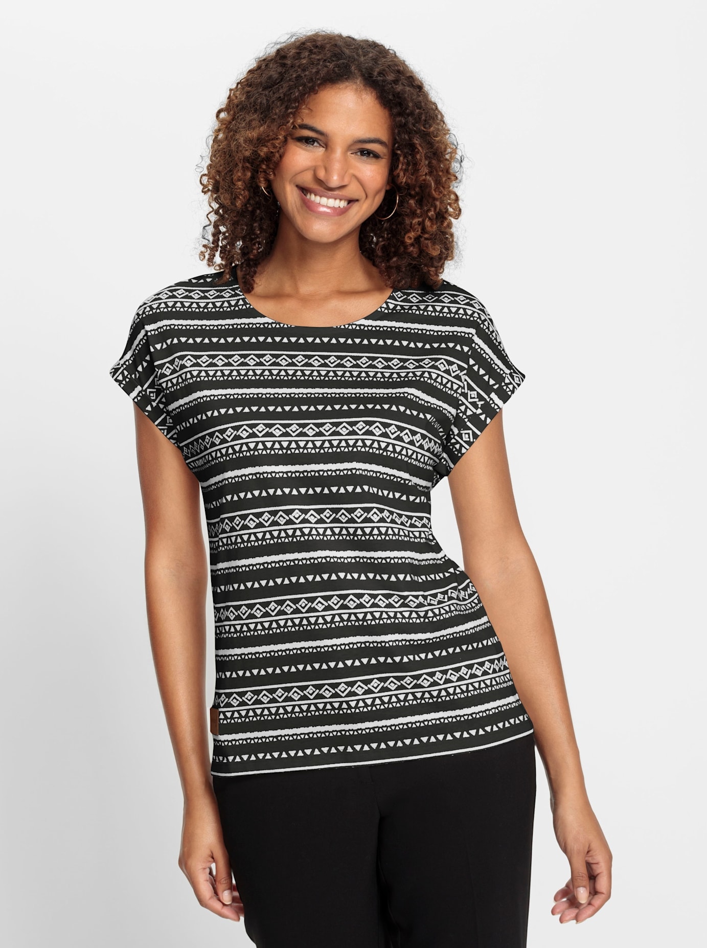 Casual Looks Print-Shirt »Print-Shirt«, (1 tlg.)