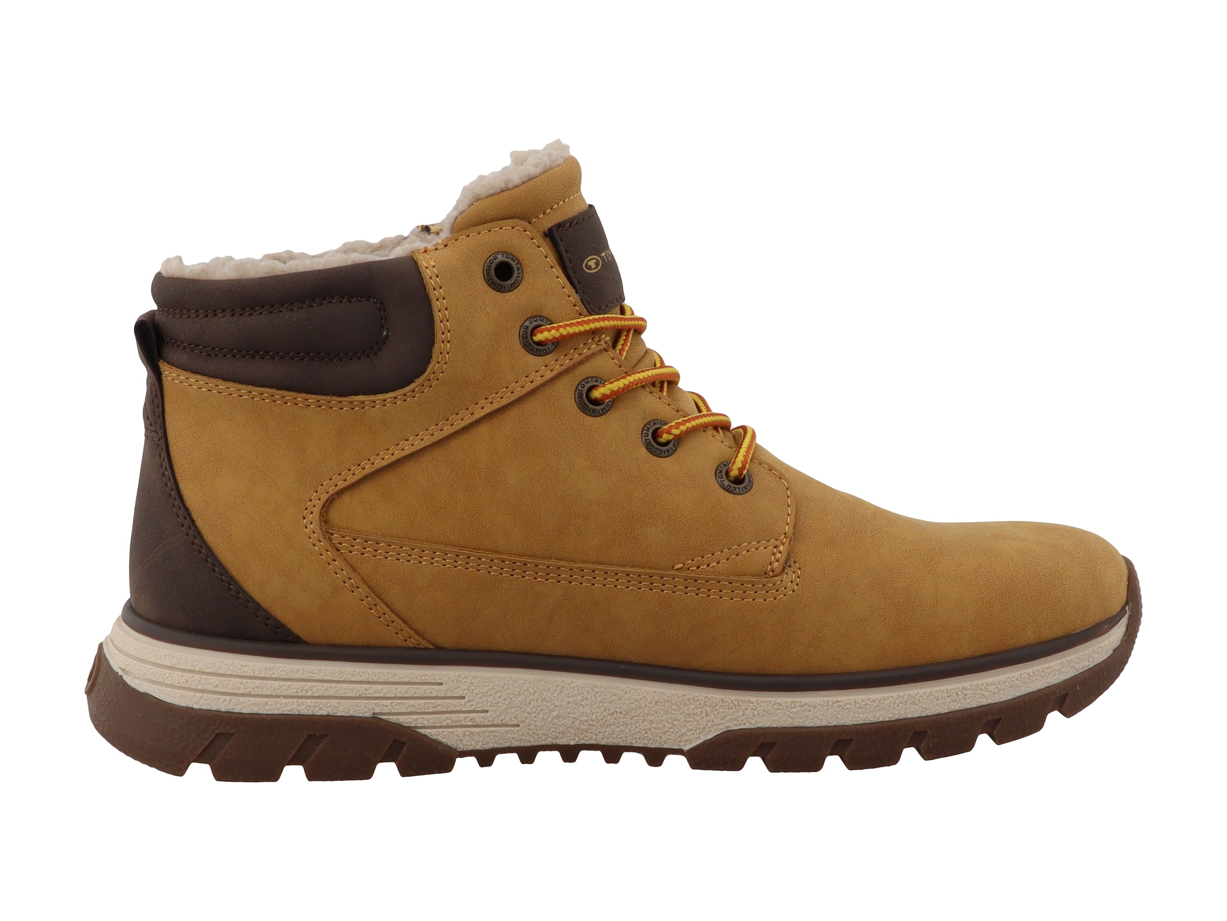 TOM TAILOR Winterboots  Schnürboots mit weicher Schaftrand-Polsterung