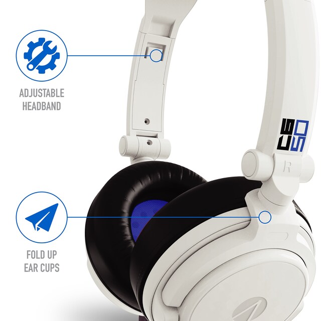 Stealth Stereo-Headset »Multiformat Stereo Gaming Headset C6-50«,  Plastikfreie Verpackung ➥ 3 Jahre XXL Garantie | UNIVERSAL