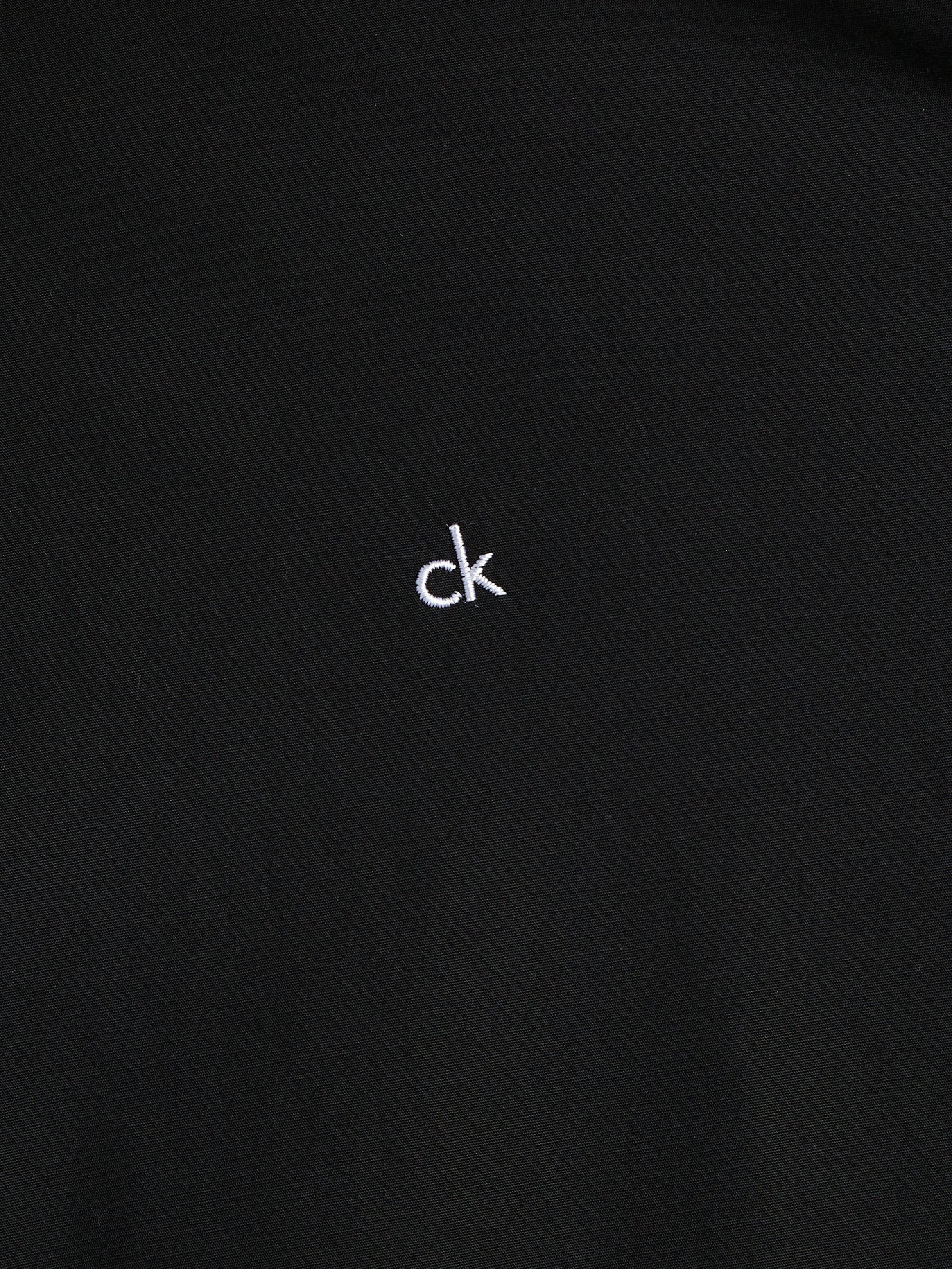 Calvin Klein Big&Tall Langarmhemd »BT_STRETCH POPLIN SLIM SHIRT«, in großen Größen mit durchgehender Knopfleiste