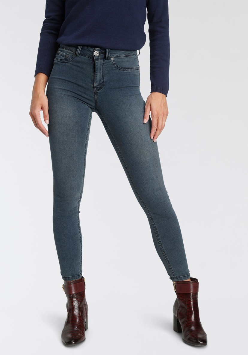 Skinny-fit-Jeans mit Waist Shapingnähten bei Stretch«, »Ultra ♕ High Arizona