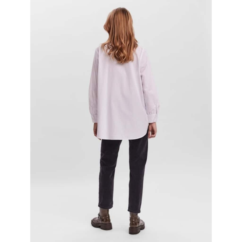 Vero Moda Longbluse »VMELLA L/S BASIC SHIRT NOOS«