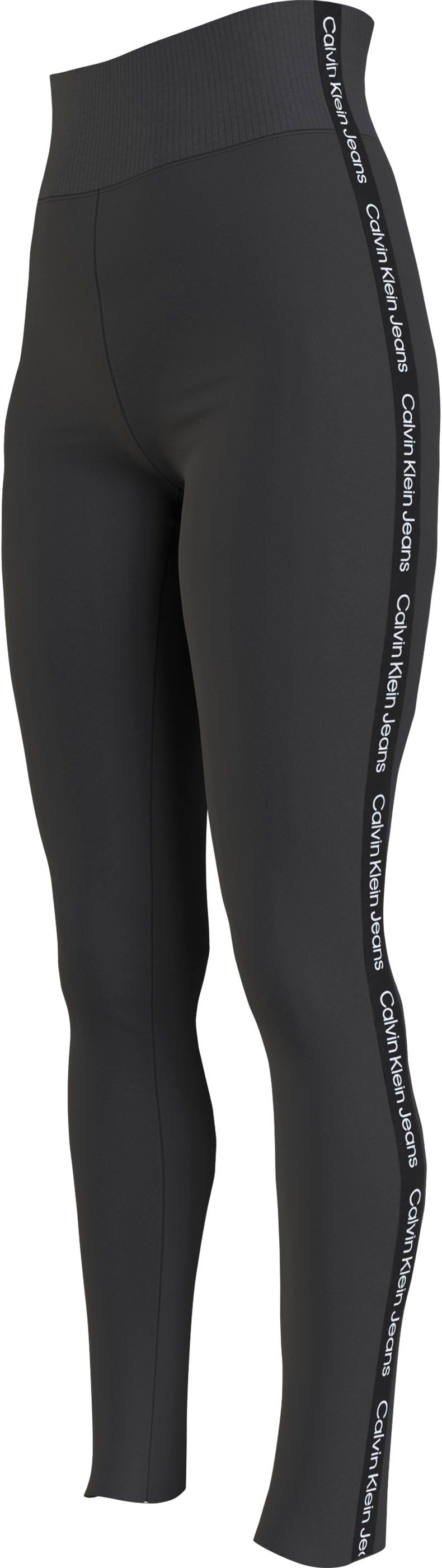 Calvin Klein Jeans mit ♕ Leggings, seitlichem Logo-Tape bei