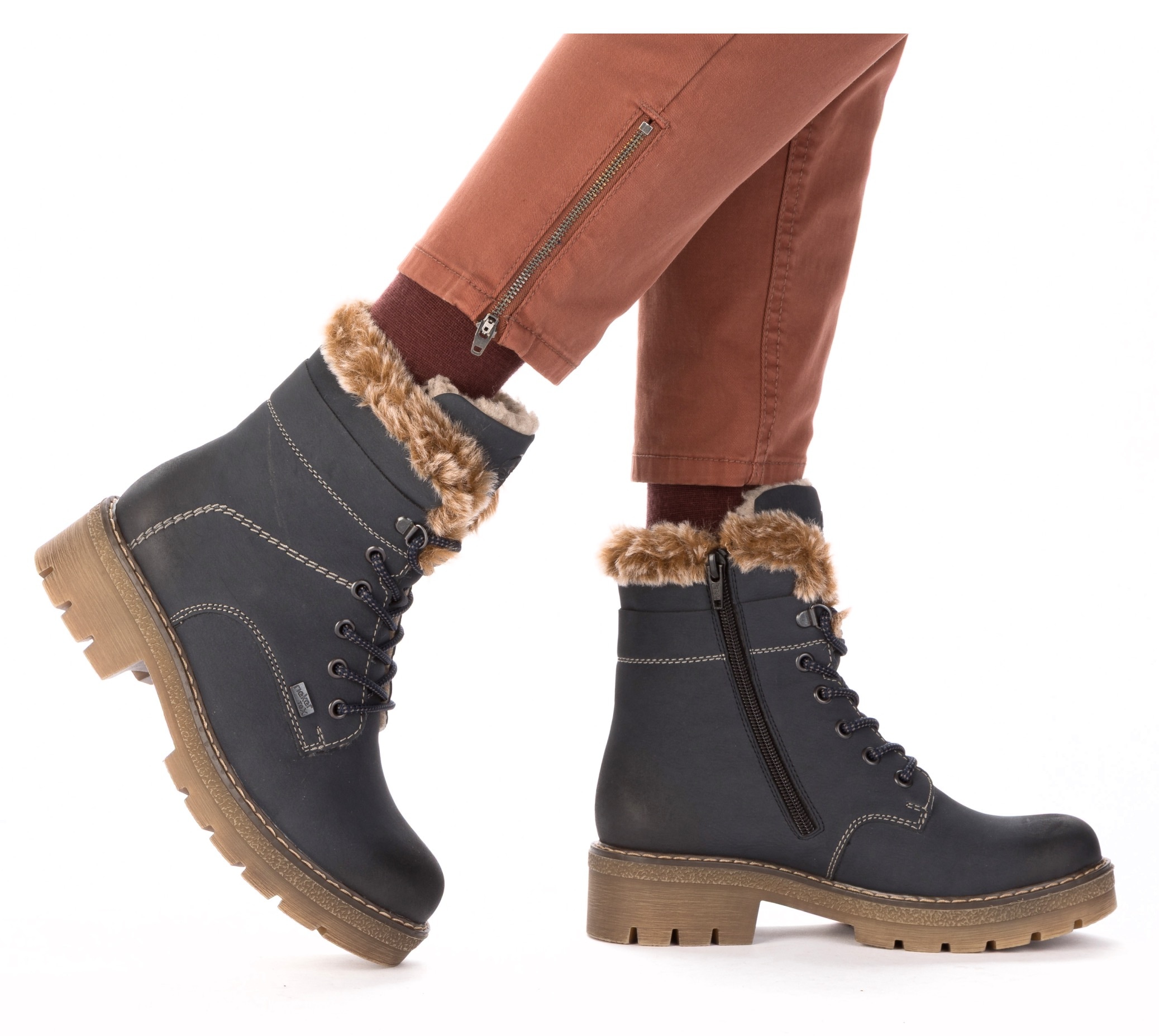 Rieker Winterstiefelette  Schnürboots, Winterboots mit wasserabweisender riekerTEX-Membran