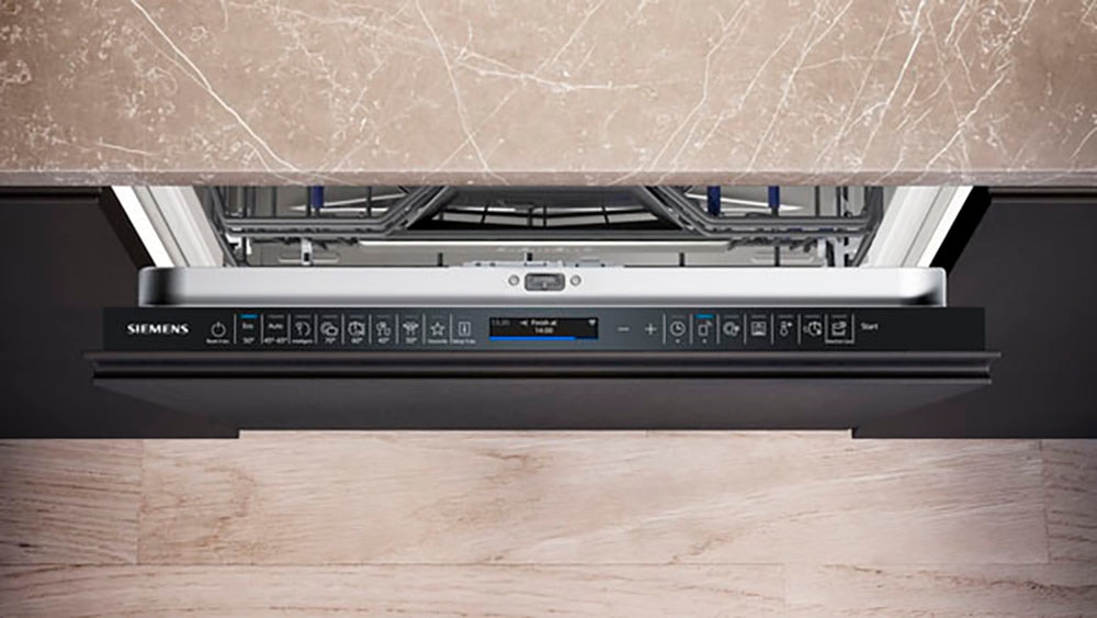 SIEMENS vollintegrierbarer Geschirrspüler iQ700 »SX87TX00CE«, 14 Maßgedecke
