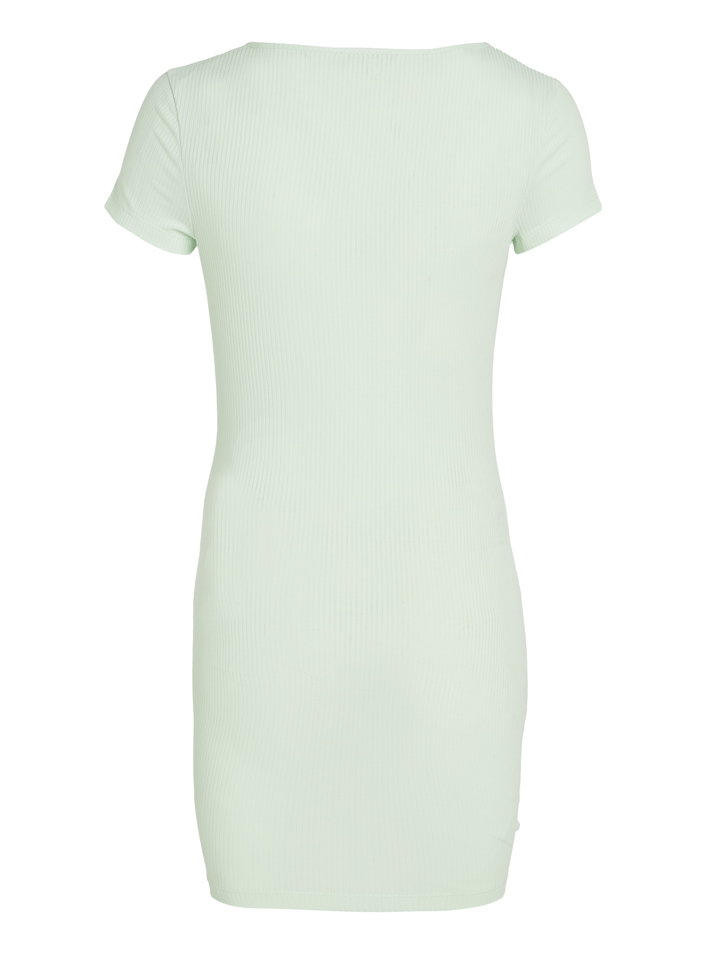 Tommy Jeans Jerseykleid »TJW TIE GATHERING RIB DRESS«, mit Tommy Jeans Markenlabel