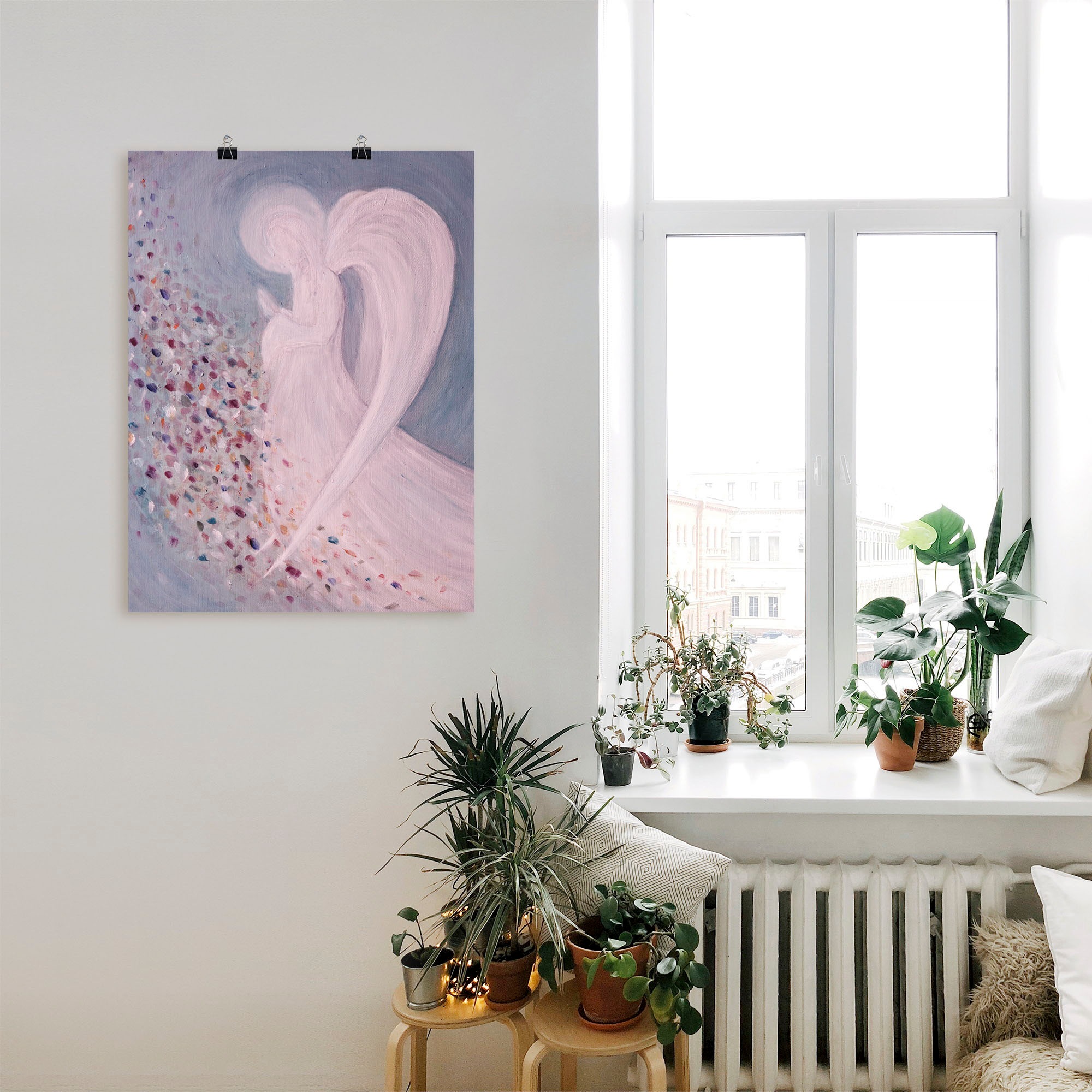 Artland Wandbild »Engelbild III« Religion 1 Stk. tlg. als Leinwandbild, Poster in verschied. Größen