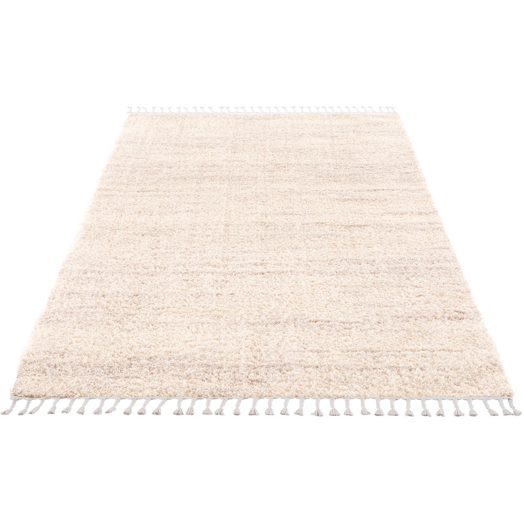 Carpet City Hochflor-Teppich »Pulpy 524«, rechteckig