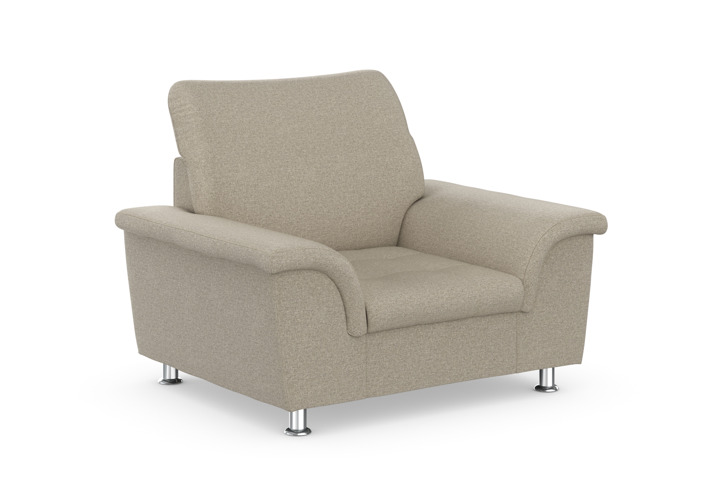 DOMO collection Sessel »Franzi, zeitlos & elegant, moderne Sitzheftung«