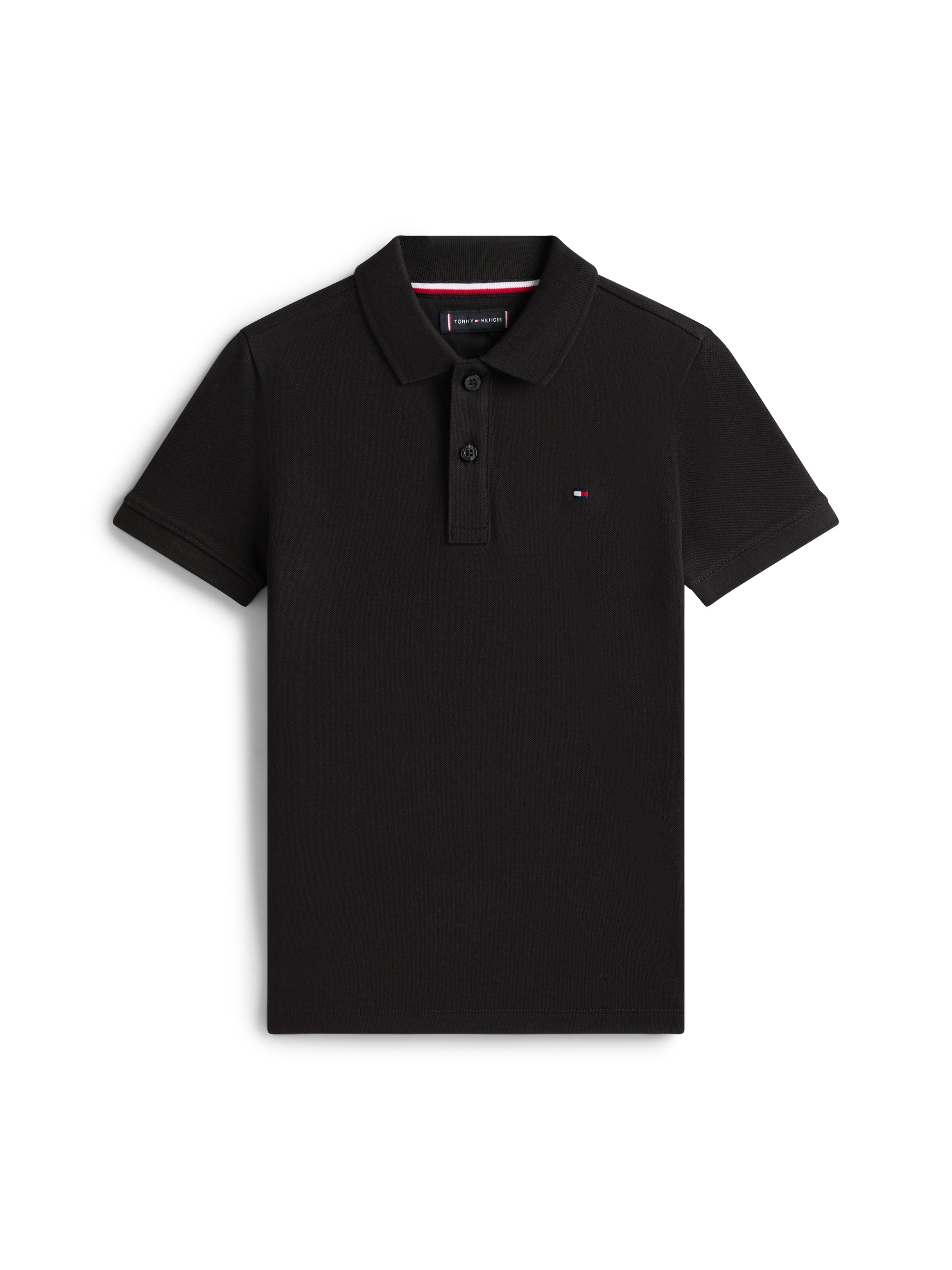 Tommy Hilfiger Poloshirt »FLAG POLO SS« mit Logostickerei