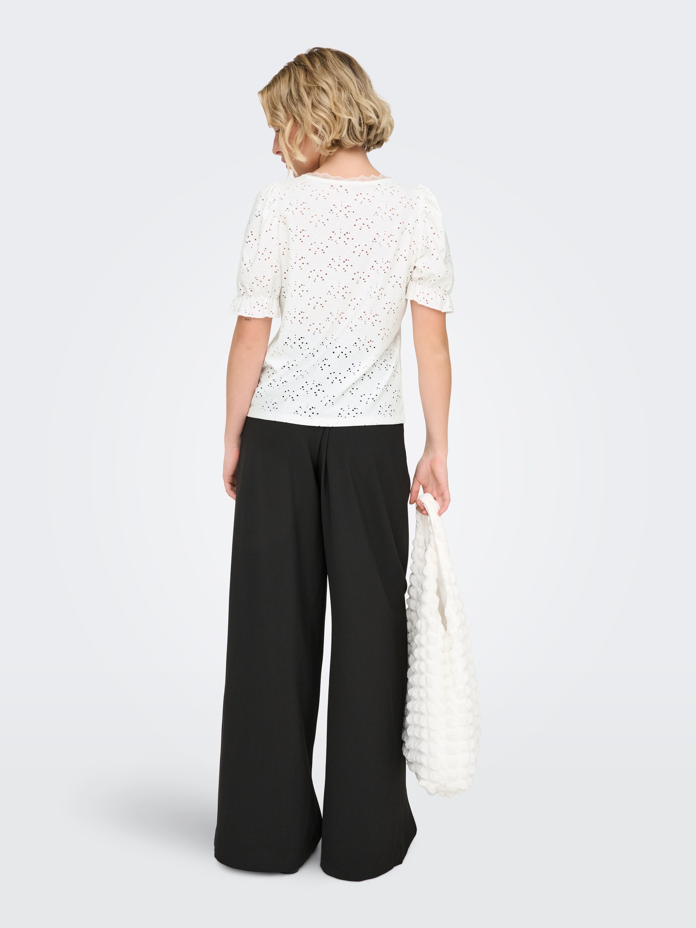 ONLY Kurzarmshirt »ONLNEW SMILLA LIFE S/S PUFF TOP JRS«