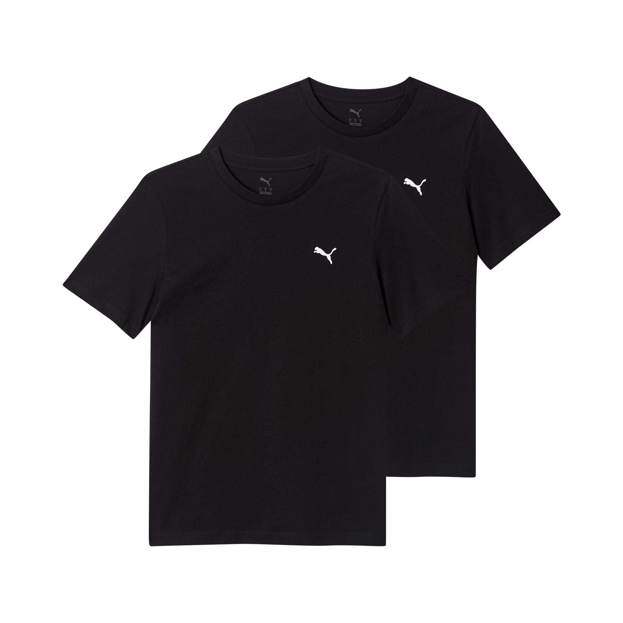 PUMA T-Shirt »ESS LOGO TEE MULTIPACK M«, Doppelpack, 2 Stück