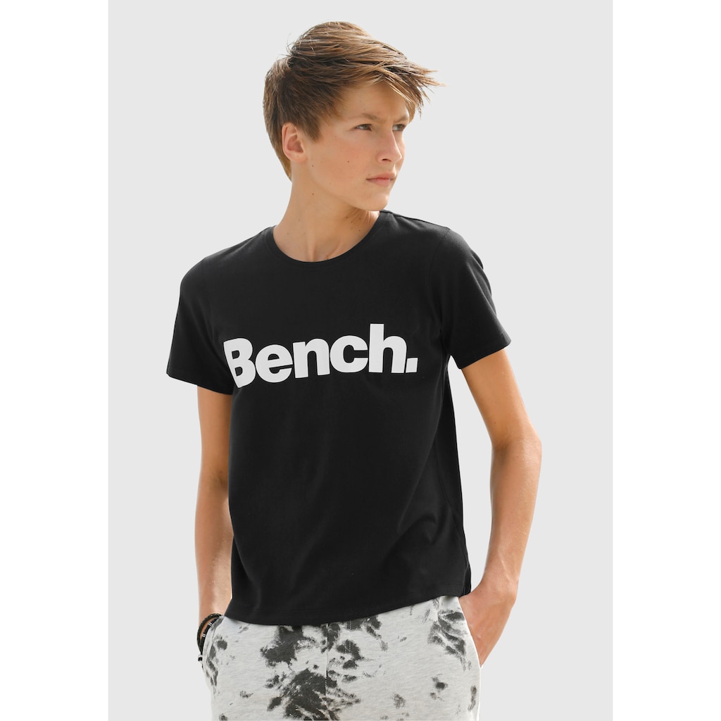 Bench. T-Shirt »Basic« mit Logodruck