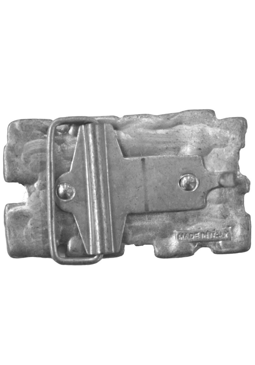 RETTUNGSRING by showroom 019° Gürtelschnalle, individuelle Gürtelschließe, Schließe, 4cm, Zamak
