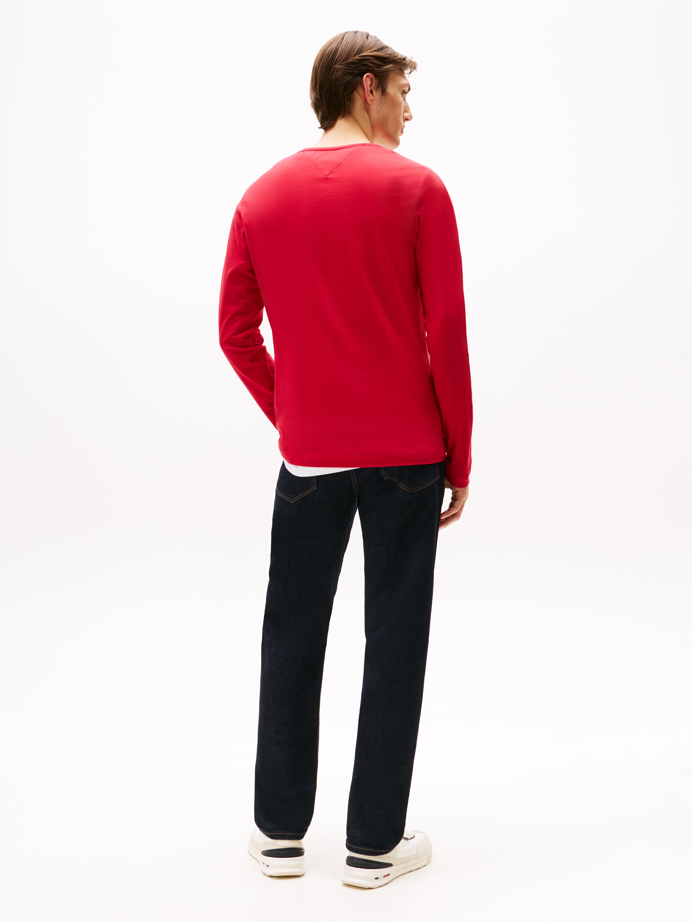 Tommy Hilfiger Langarmshirt »STRETCH SLIM FIT LONG SLEEVE«, aus Baumwollstretch