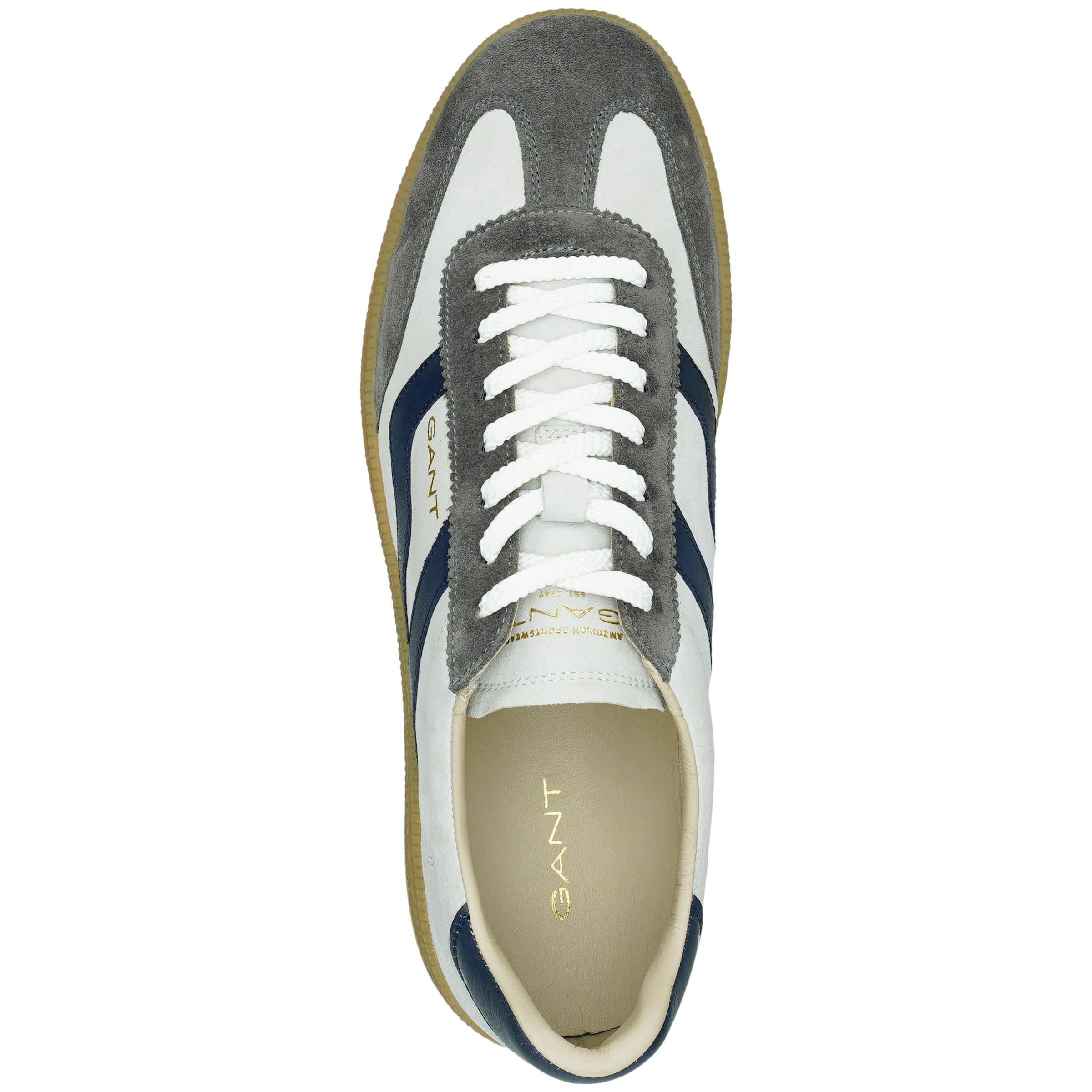 Gant Sneaker »Cuzmo«, Schnürschuh, Retro Sneaker mit Wechselfußbett