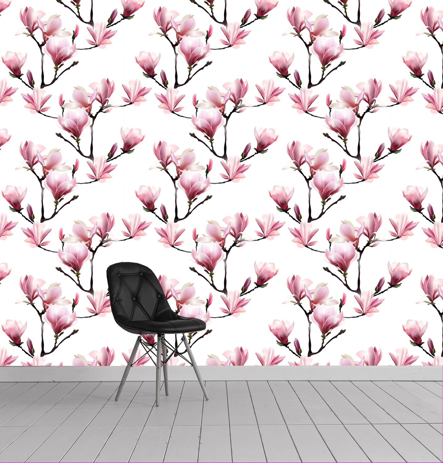 queence Vinyltapete »Aviles«, bedruckt-Motiv-botanisch-floral-gemustert-natürlich, 90x250cm, selbstklebend, kinderleichte Anbringung, Sticker