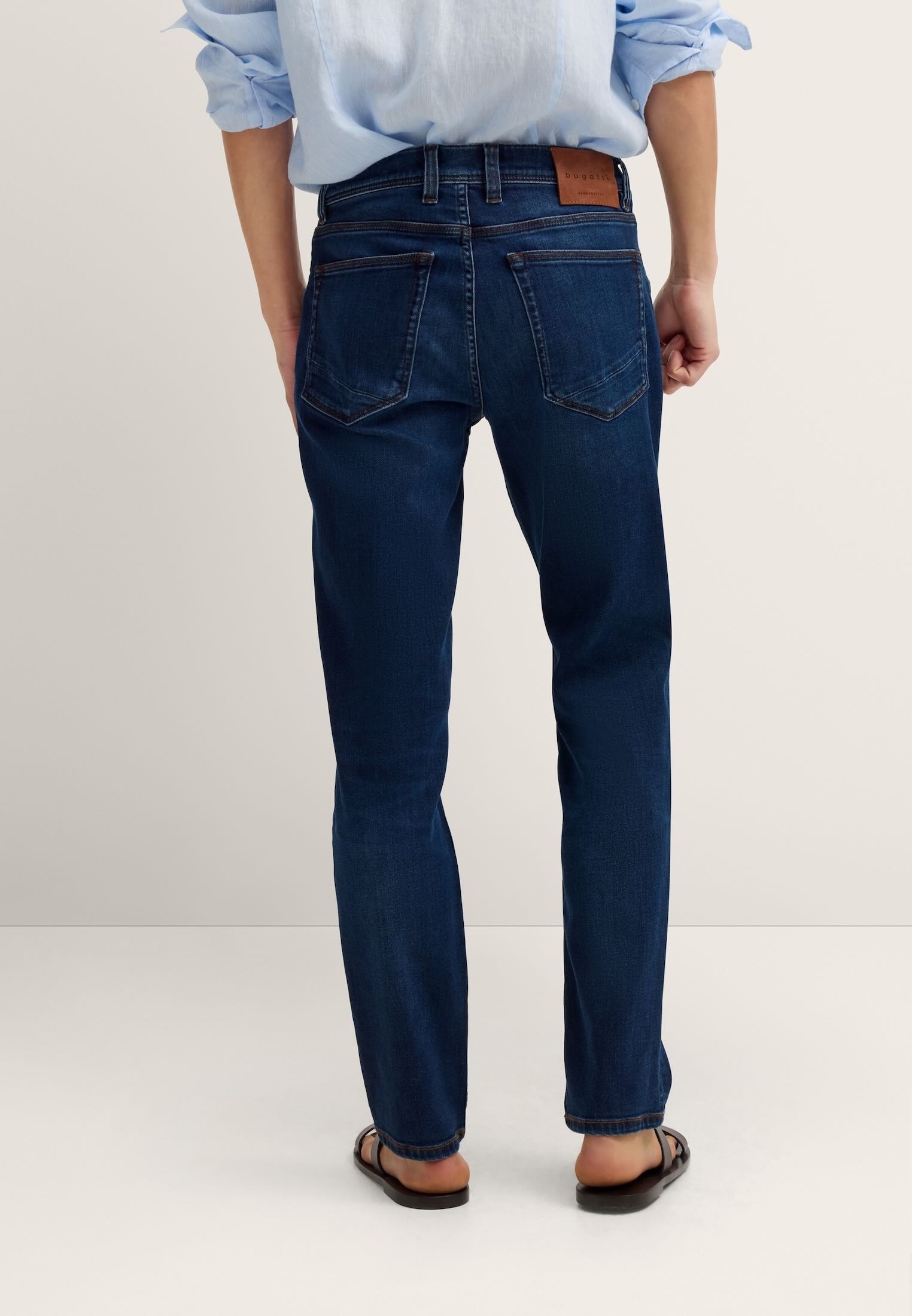 bugatti 5-Pocket-Jeans »Slim Fit« italian premium denim fabric