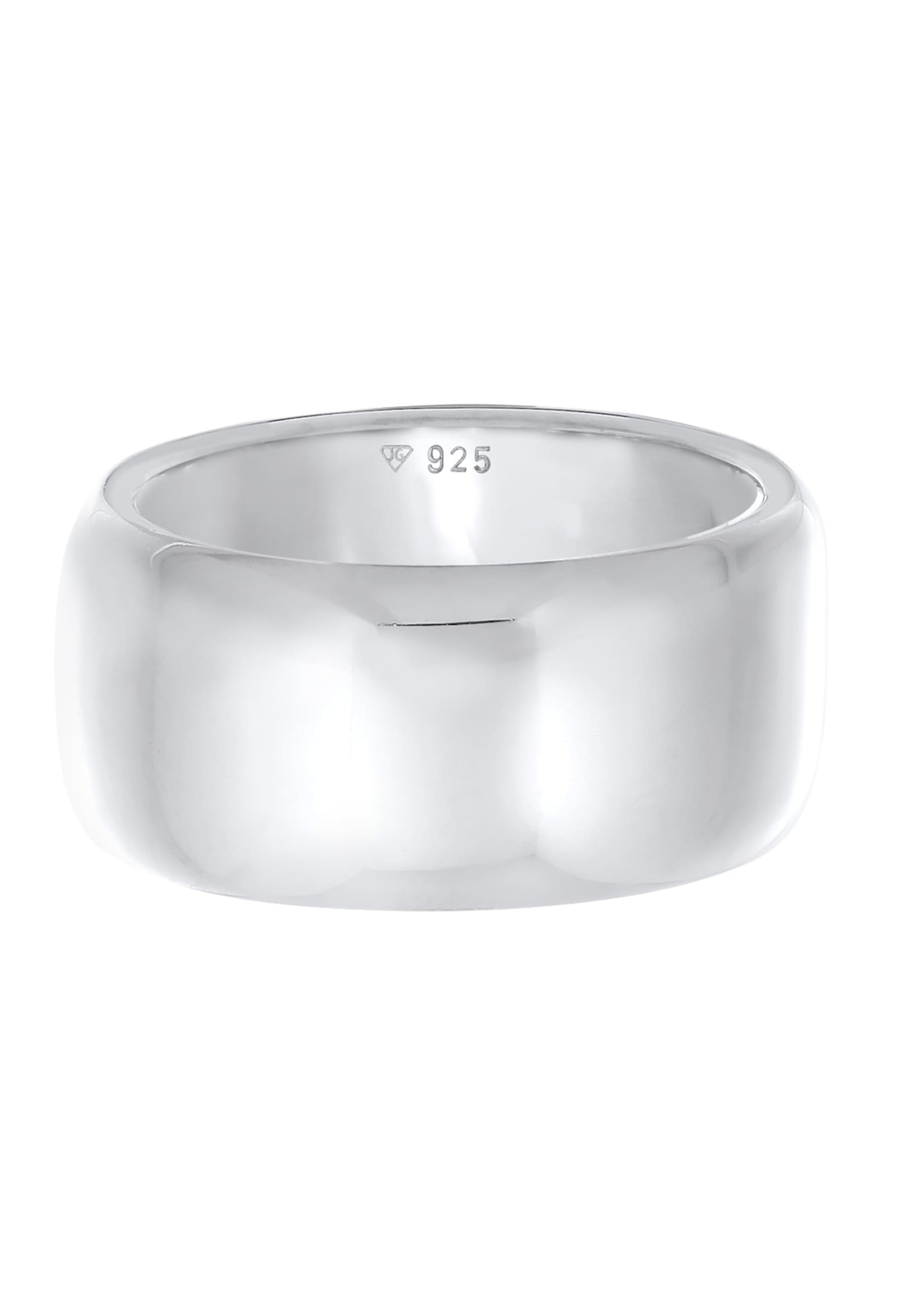 Elli Premium Silberring »Ring Breit Schlicht Bandring Trend 925 Sterling Silber«