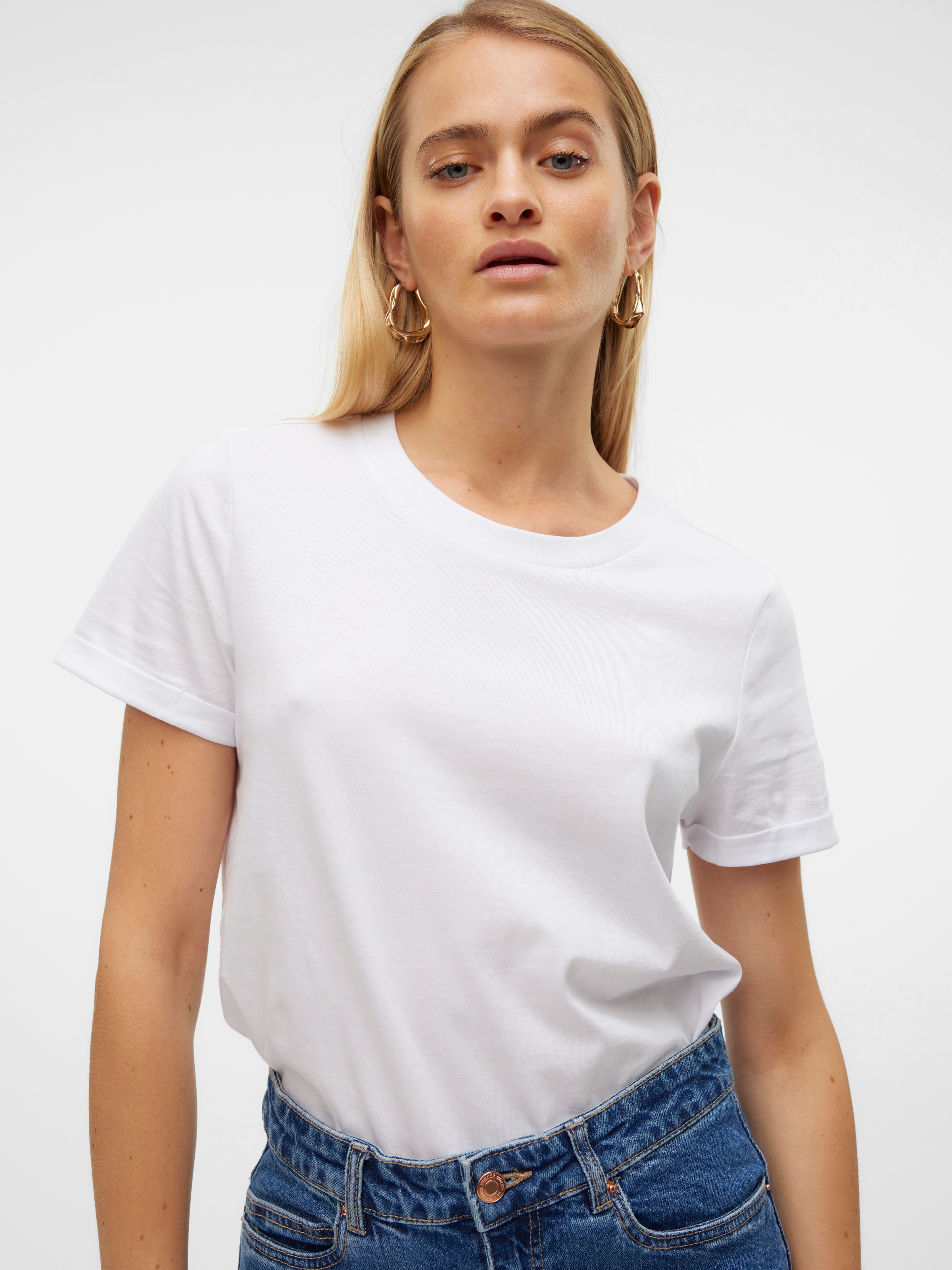 Vero Moda Rundhalsshirt »VMPAULA«