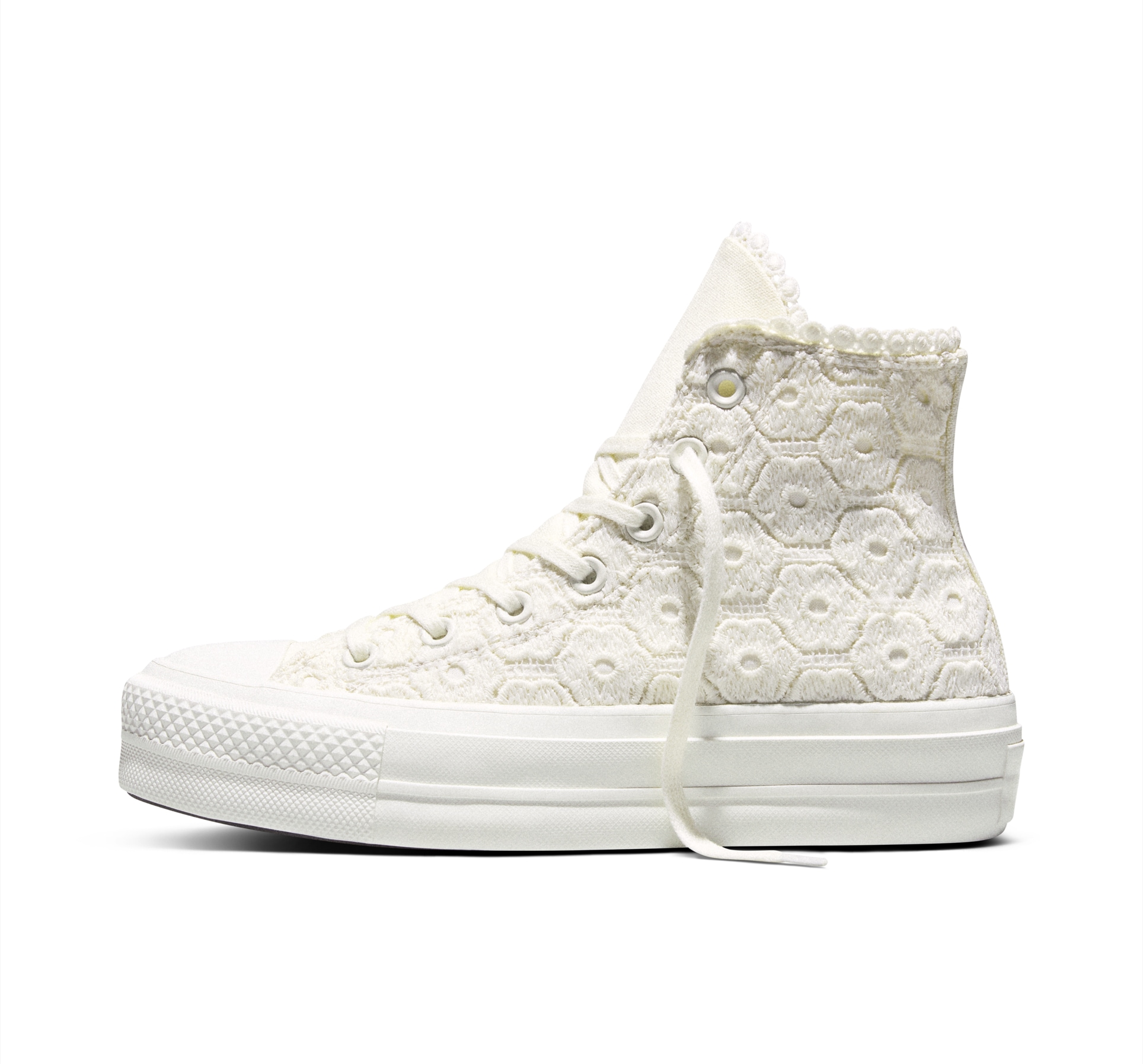 Converse Sneaker »CHUCK TAYLOR ALL STAR LIFT PLATFORM CROCHET«  für sportlichen Look im Alltag, mit Gummilaufsohle, sportlicher Stil
