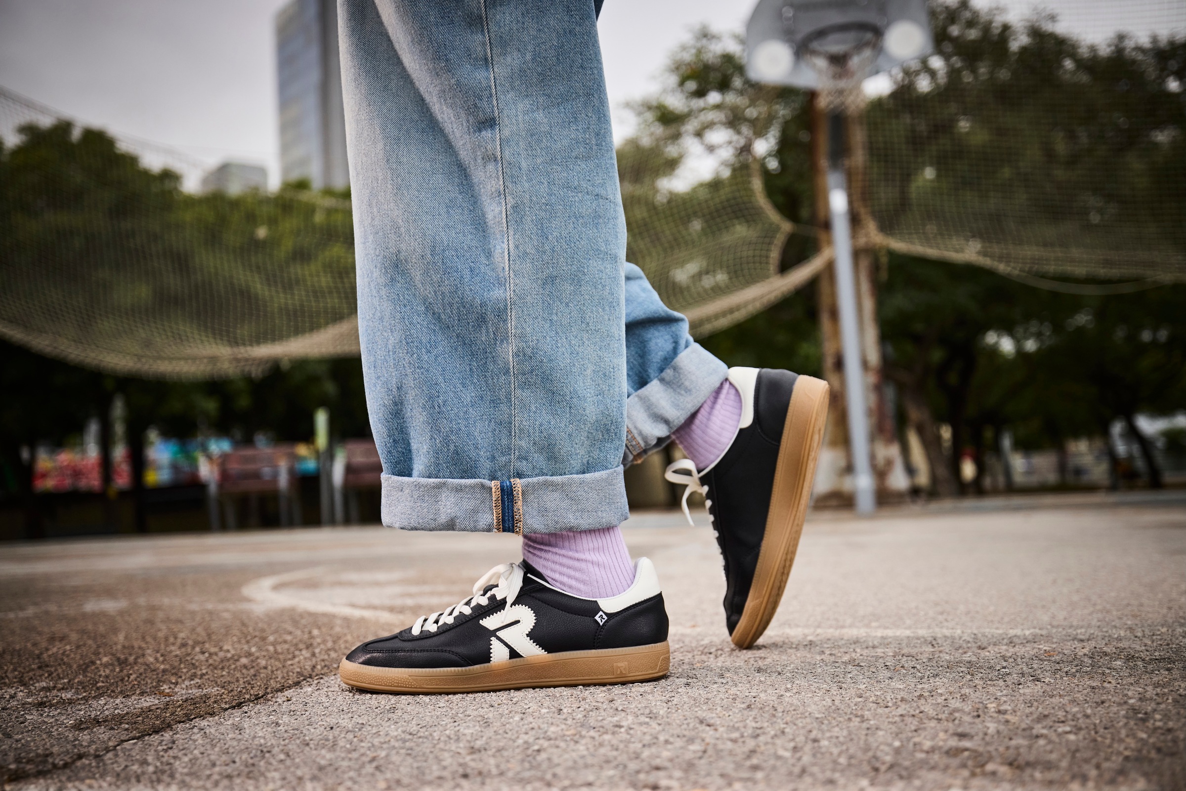 RIEKER Sport Sneaker »San Diego Swing2GO«  Retro-Sneaker aus der neuen Christoph Kramer Kollektion