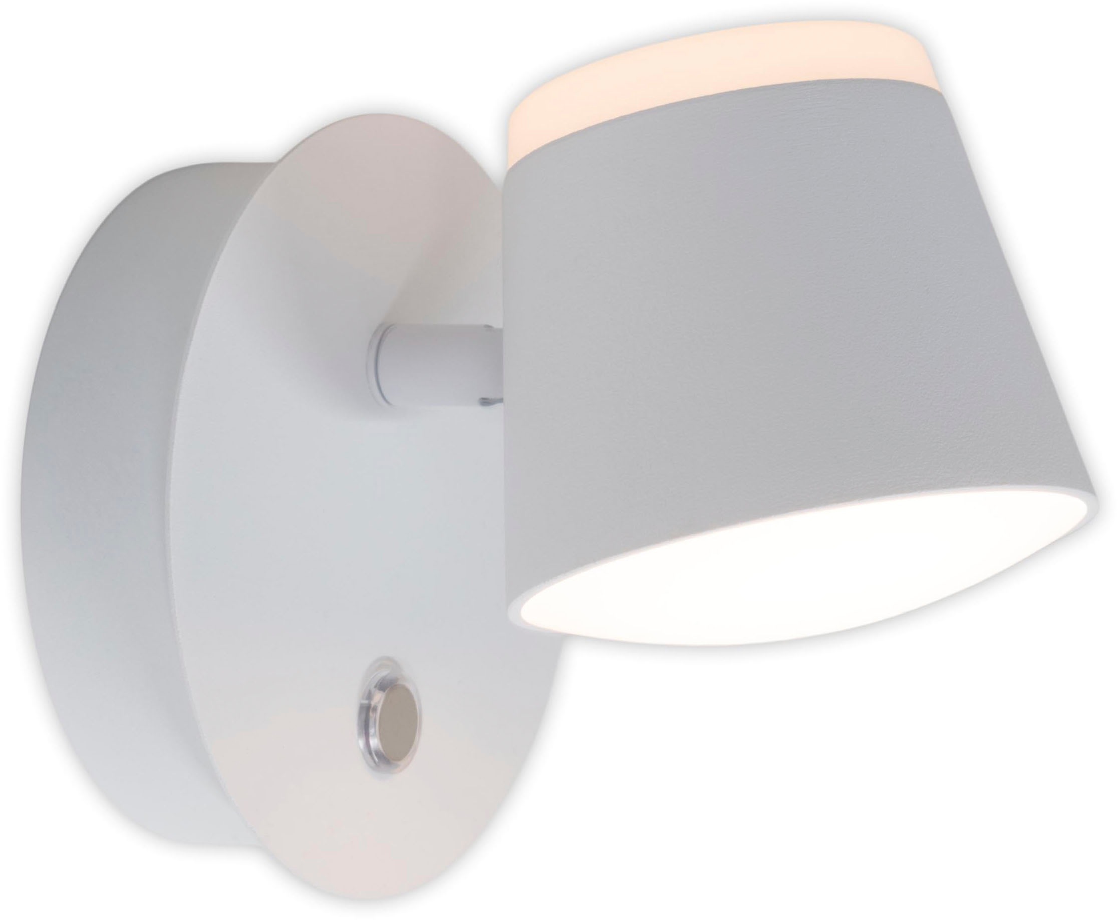 näve LED Wandleuchte »Tondo« LED-Modul 1 Stk. Warmweiß magnetisch, Akku Aufladung per USB-C Kabel, dimmbar per touch, Memory
