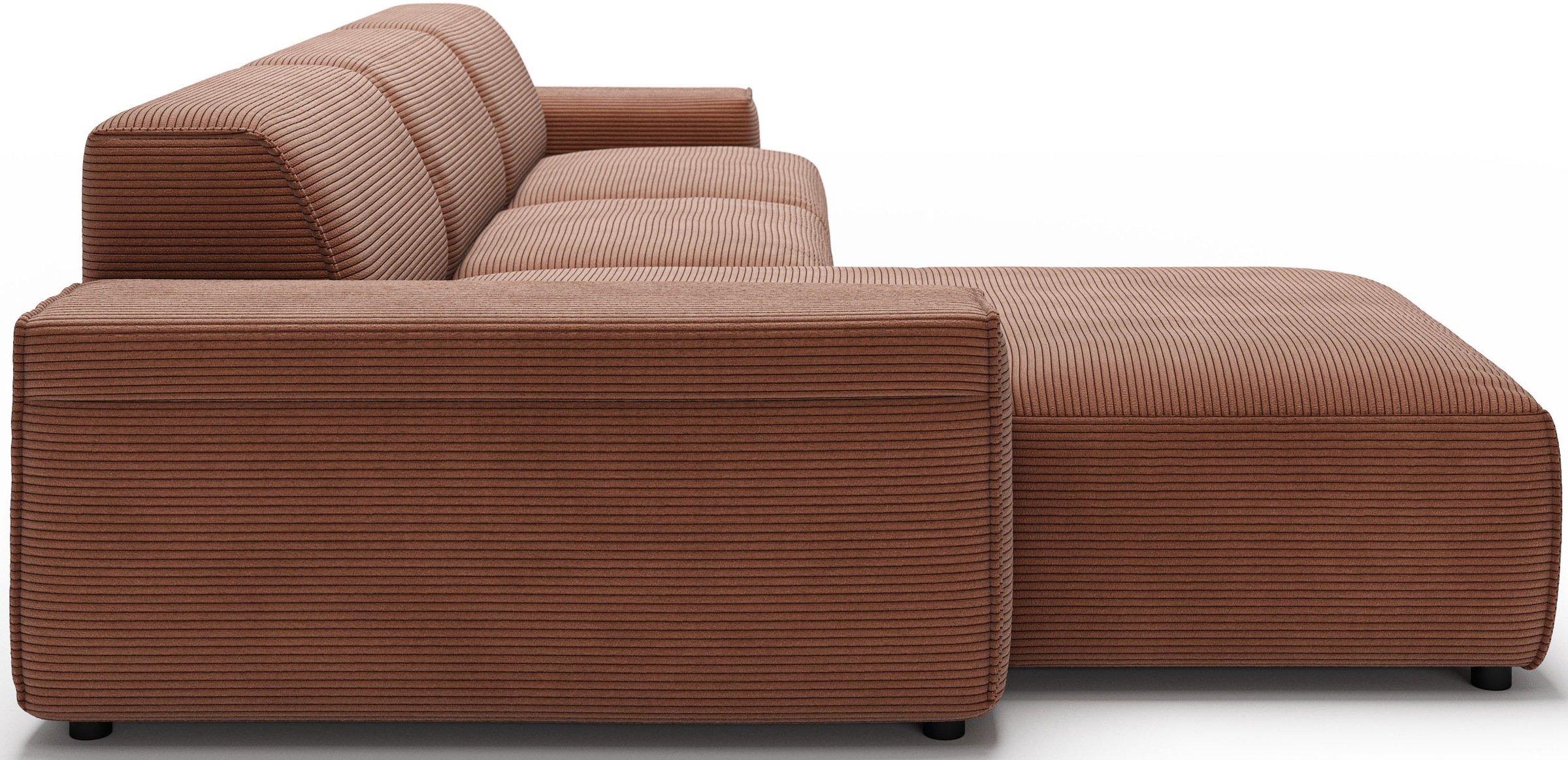 andas Ecksofa »Glimminge auch in Breitcord, Feincord, Bouclé + Easy care-Bezug«, L-Form, Breite 294, Zierkissen
