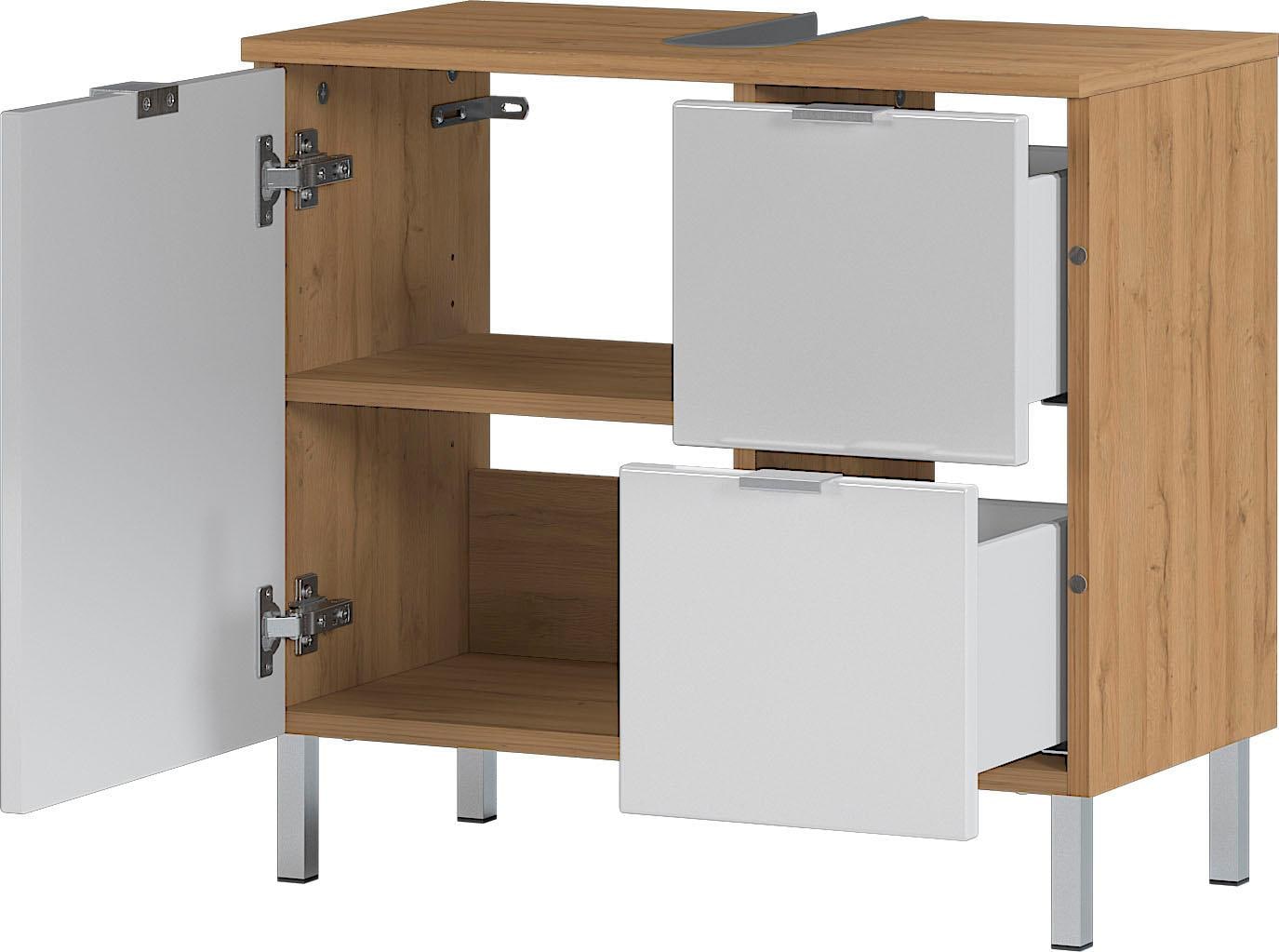 GERMANIA Waschbeckenunterschrank »GW-Mauresa«, in 2 Breiten, mit Schublade (+ Klappe), Soft-Close, Made in Germany