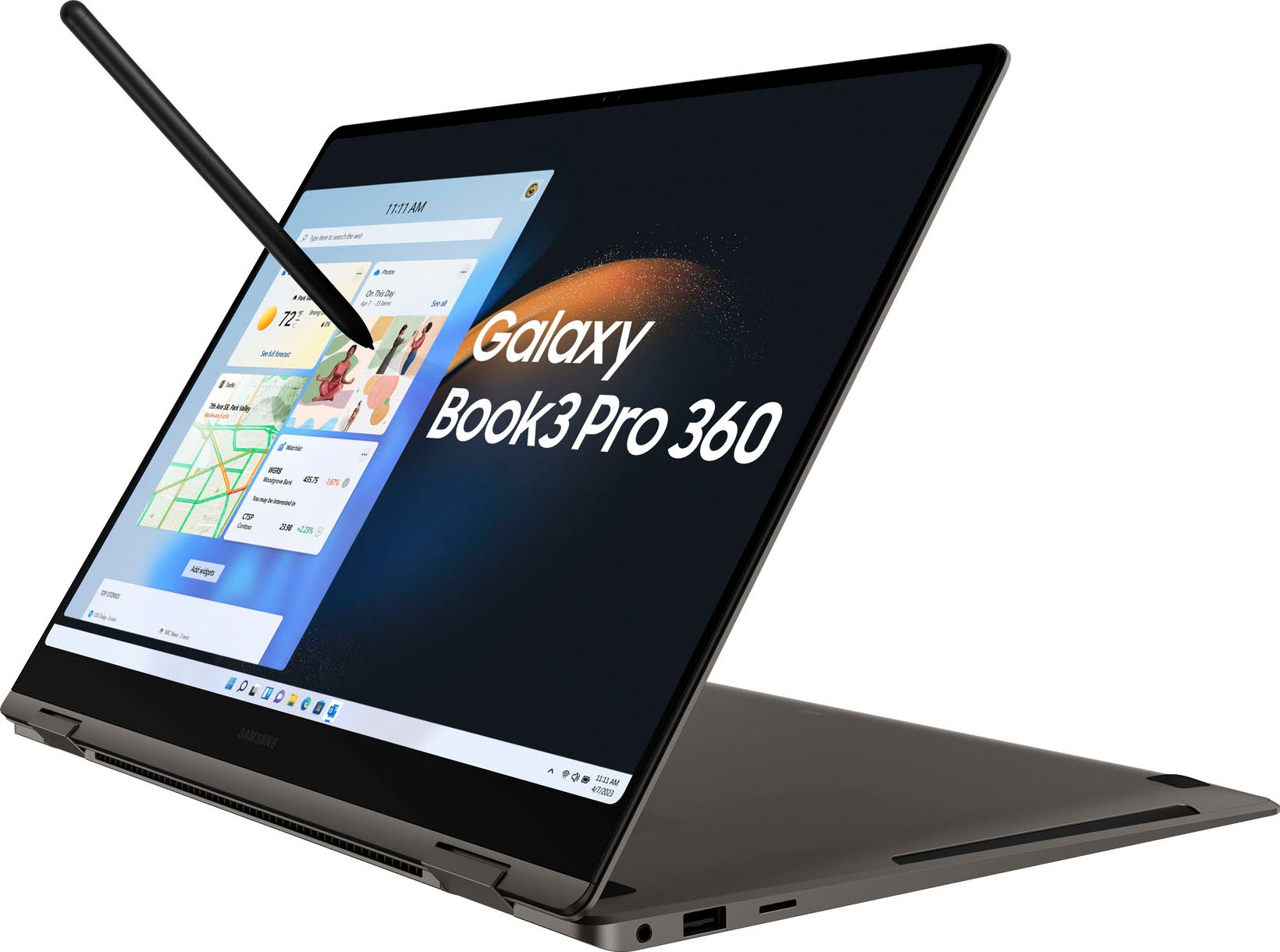 Samsung Convertible Notebook »Galaxy Book3 Pro 360«, 40,62 cm, / 16 Zoll, Intel, Core i7, Iris Xe Graphics, 512 GB SSD