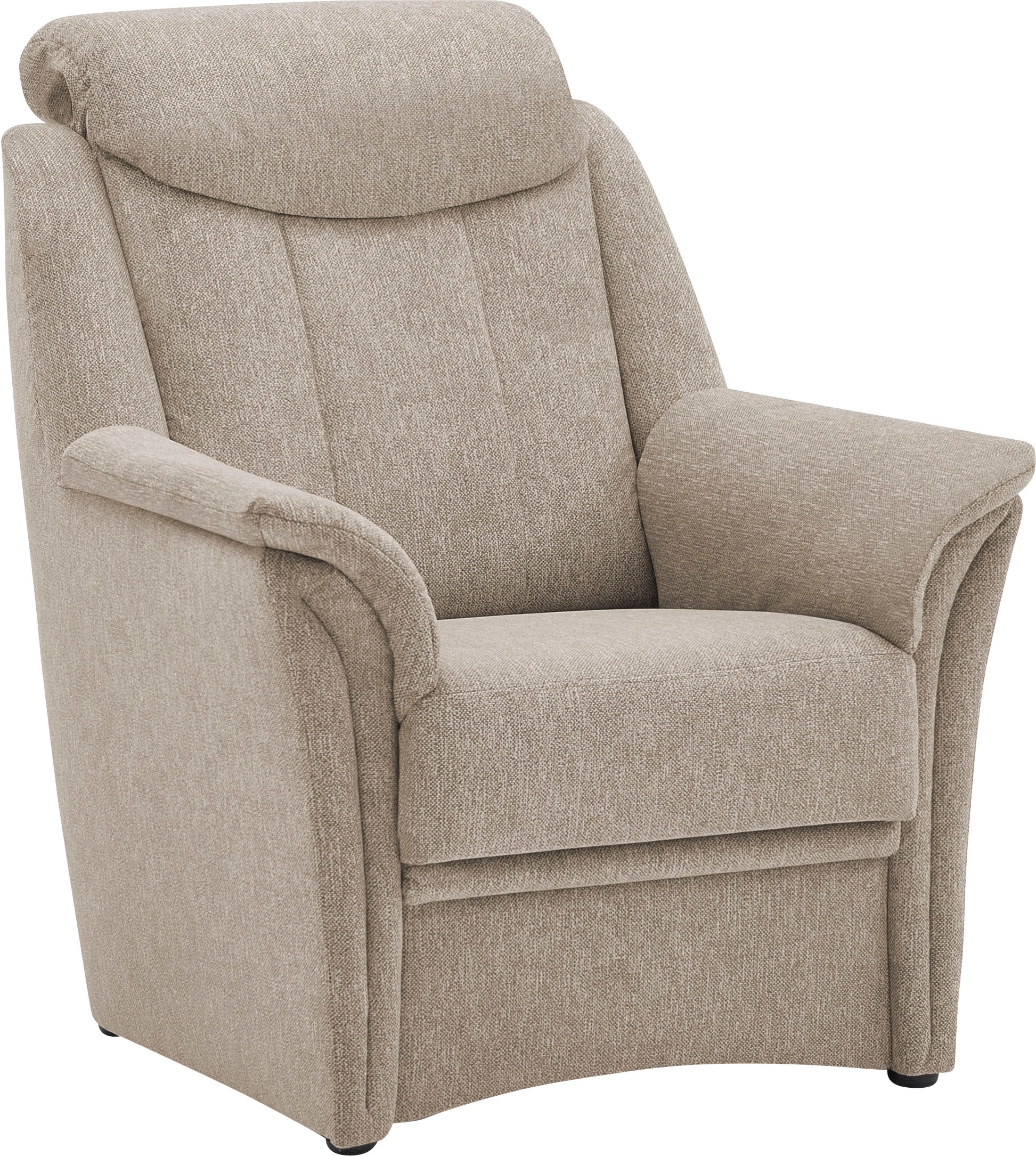 VILLA BECK Rechnung Sessel Kopfteilverstellung, 3-Sitzer auf »Lugano«, Sitzhöhe tlg.), 2x cm, (Set, 46 kaufen Polstergarnitur 3 und in