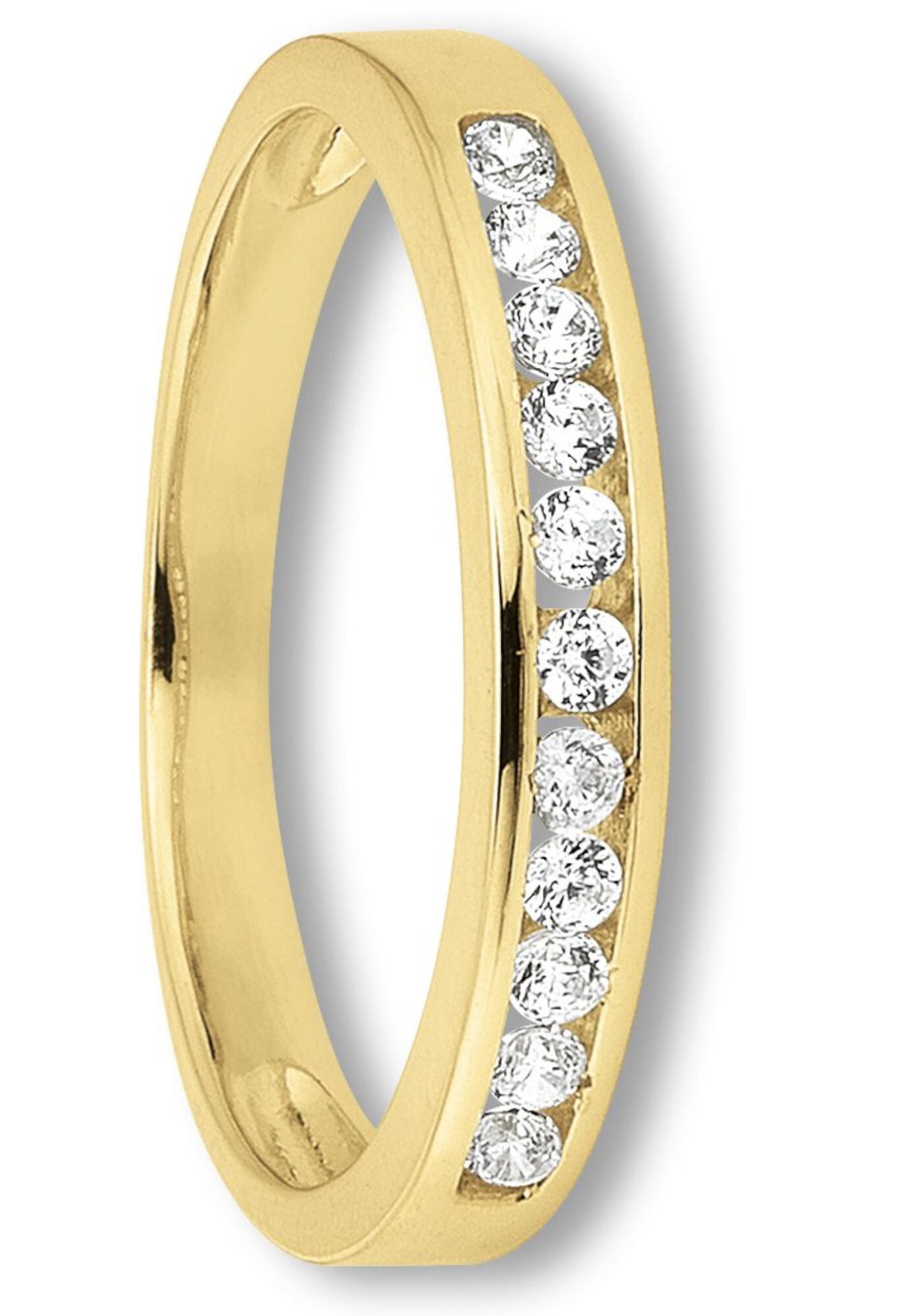 Goldring »Zirkonia Ring aus 333 Gelbgold«