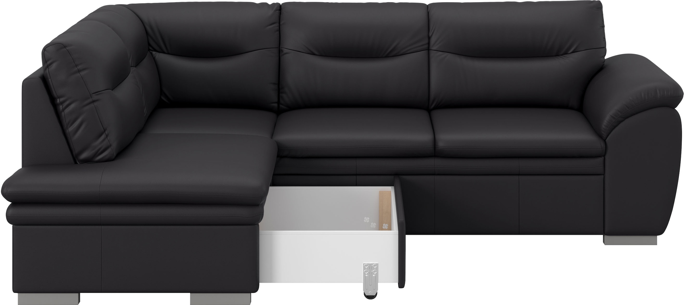 COTTA Ecksofa wahlweise mit Schlaffunktion & Bettkasten