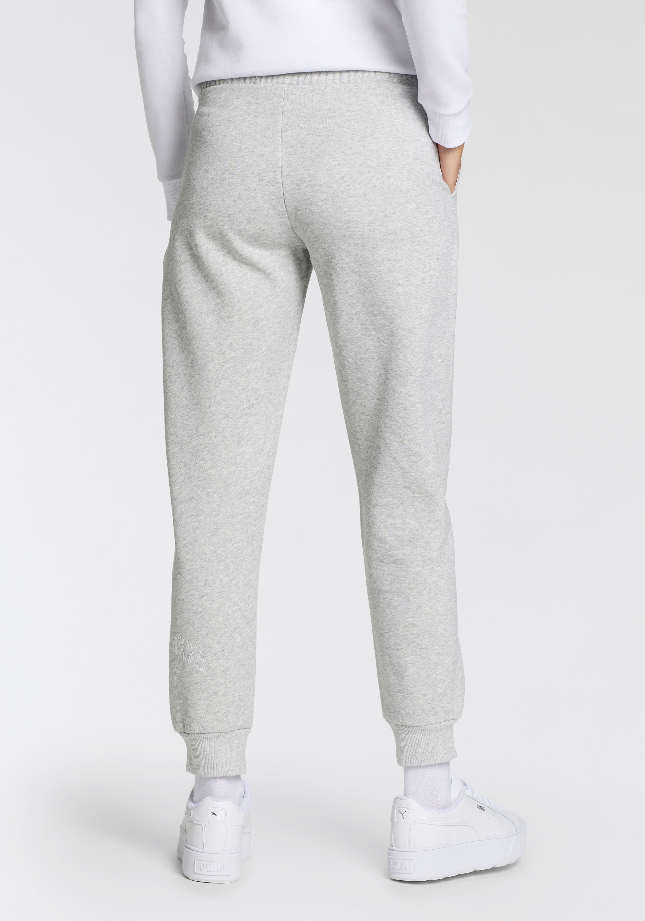 PUMA Jogginghose »ESS+ LOGO LAB PANTS FL«
