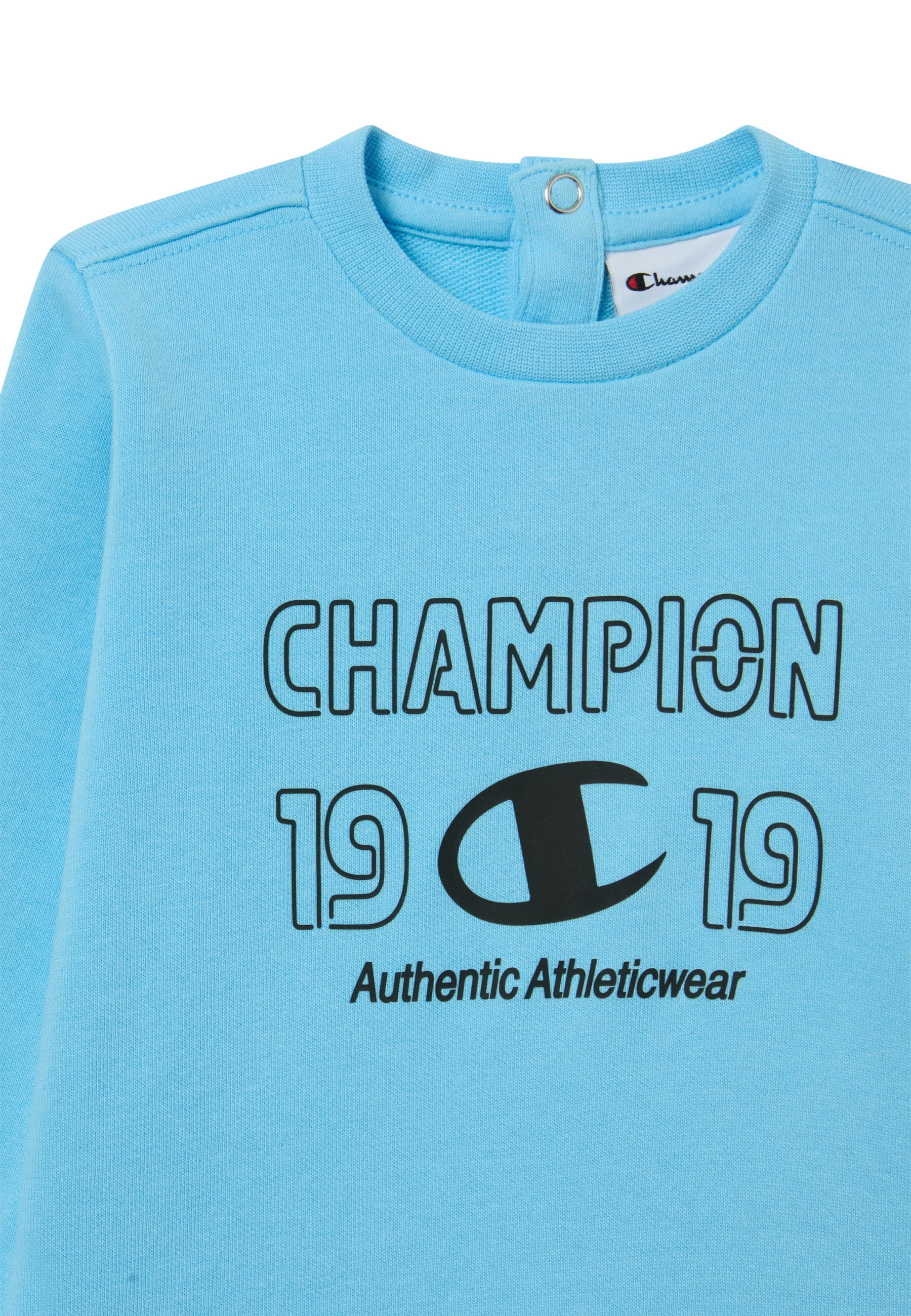 Champion Jogginganzug »Toddler Graphic Terry Crewneck Sweatsuit« 2 tlg. für Babys, aus Baumwolle und Polyester