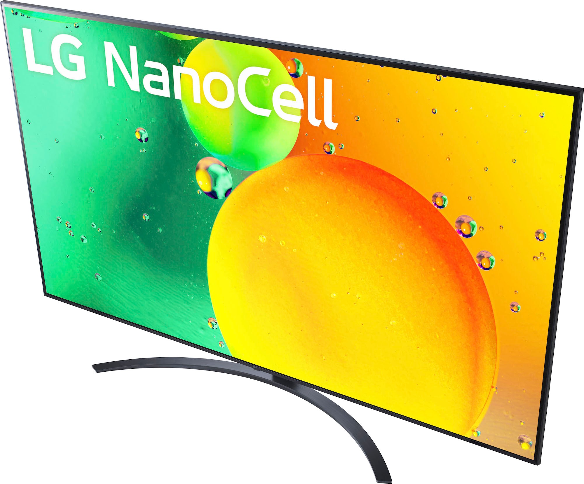 LG LED-Fernseher »75NANO769QA«, 4K Ultra HD, Smart-TV, α5 Gen5 4K AI-Prozessor, Direct LED, HDMI 2.0, Sprachassistenten