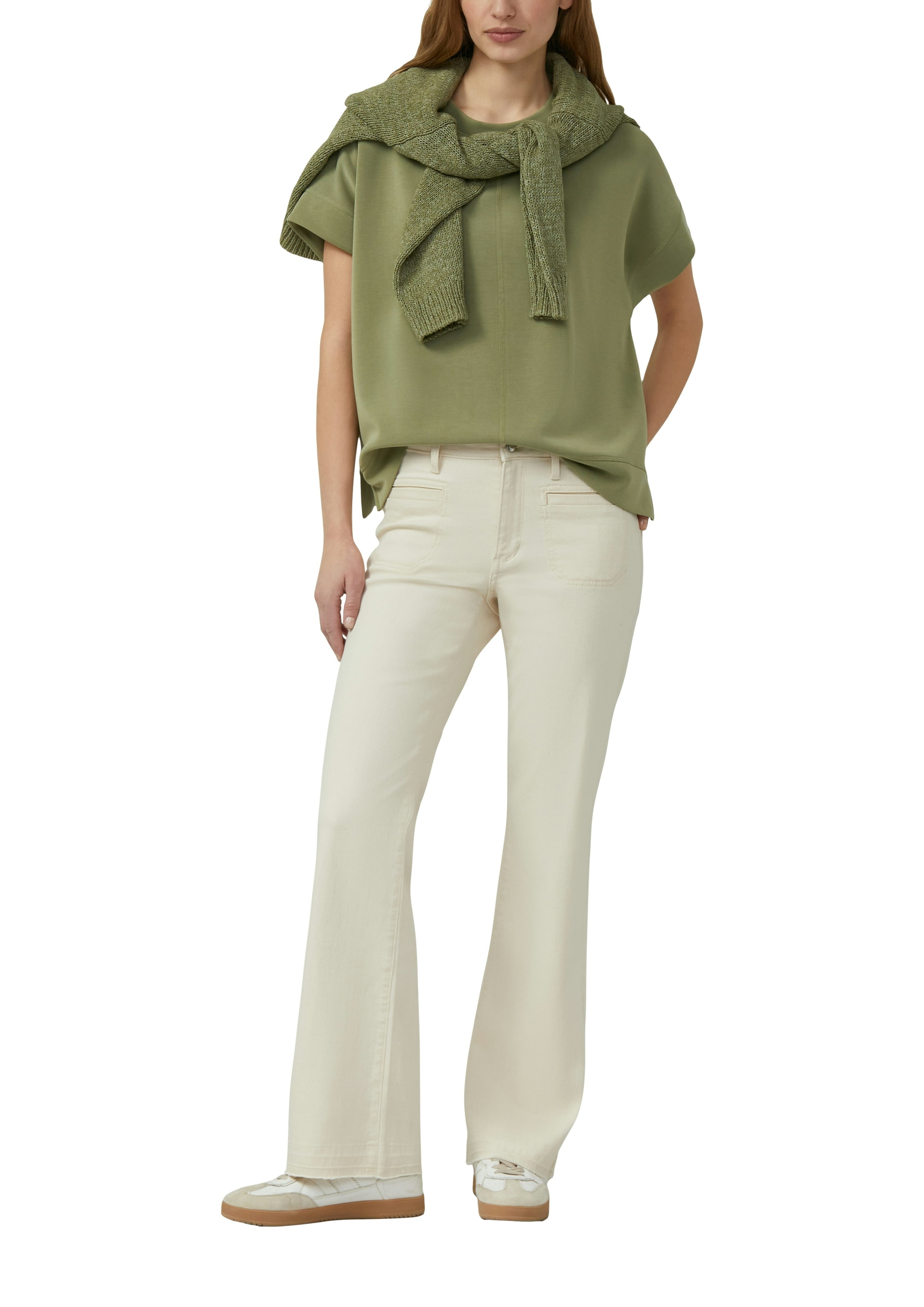 s.Oliver Sweater , Halbarm mit Rundhals
