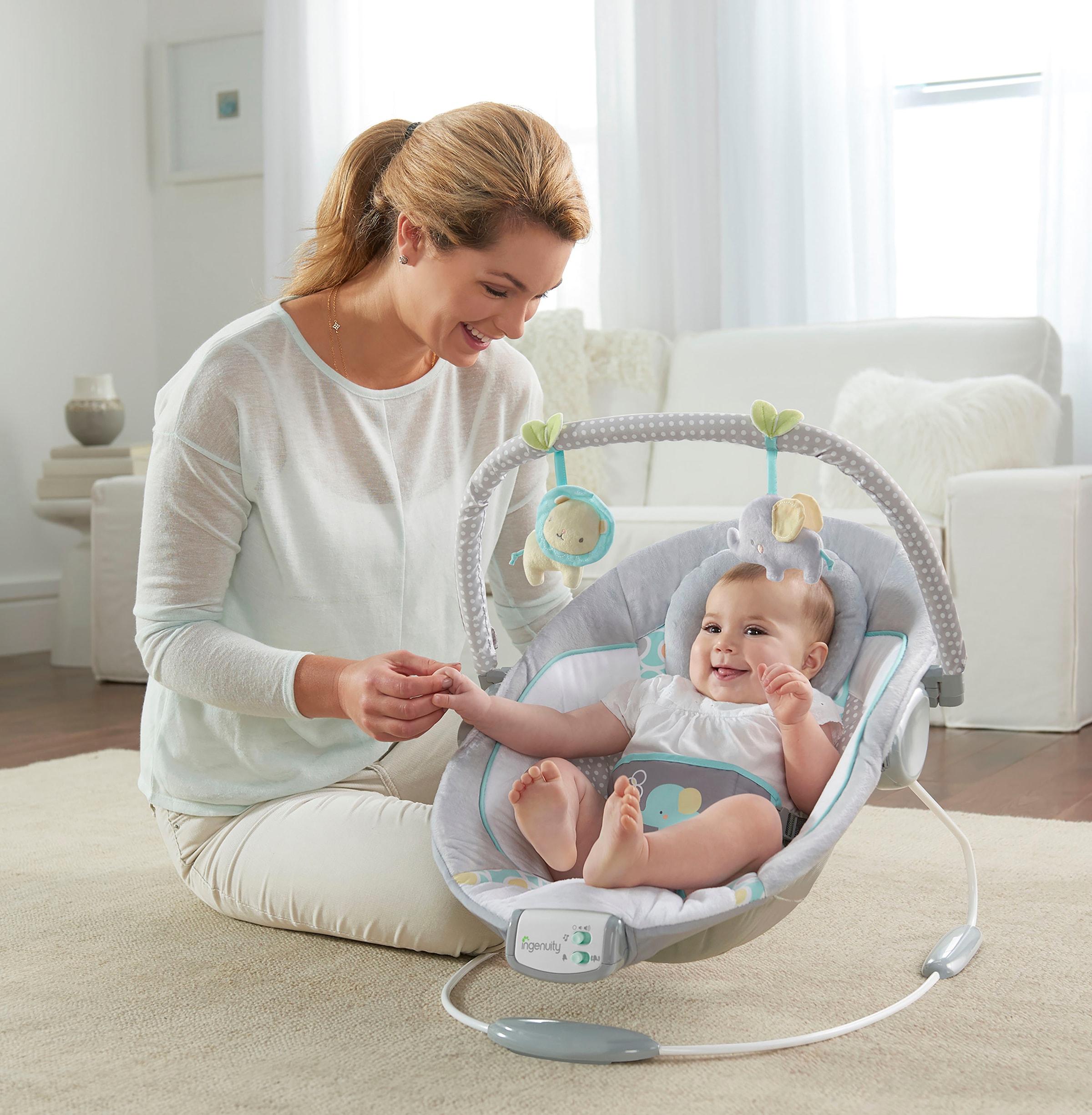 ingenuity Babywippe »Soothing Bouncer, Morrison«, bis 18 kg