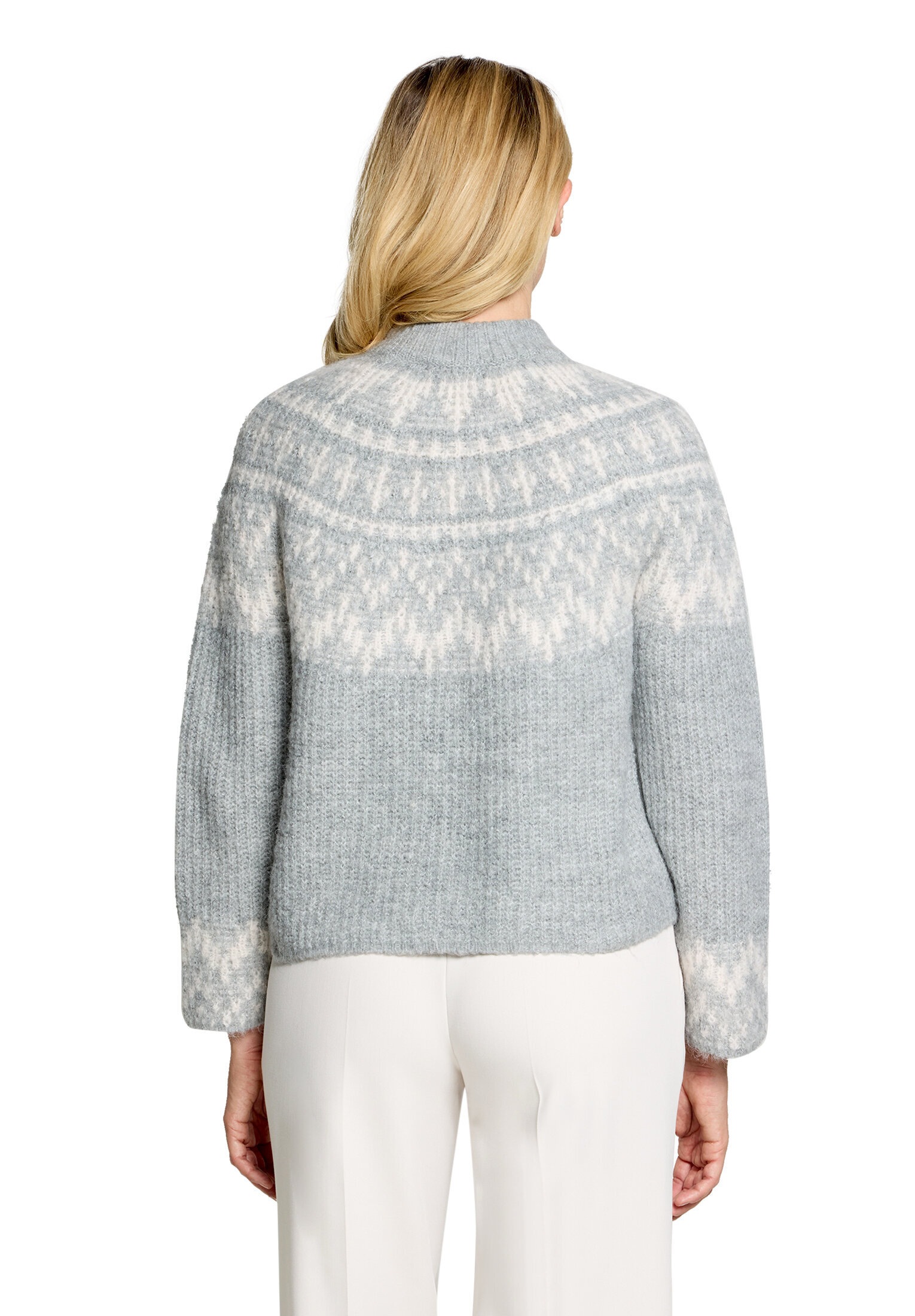 Betty&Co Strickpullover »Strickpullover mit Jacquard«