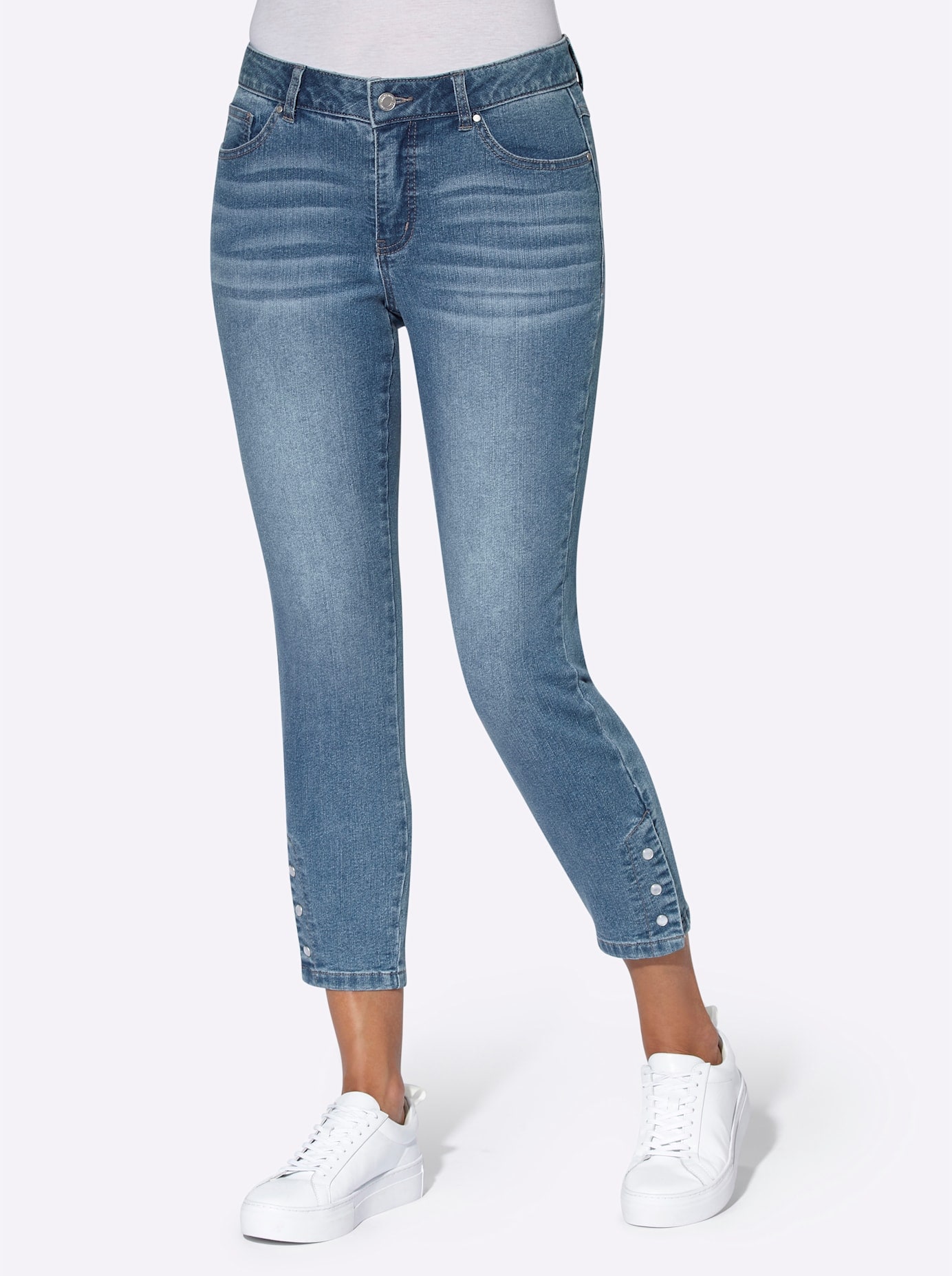 Casual Looks 7/8-Jeans, (1 tlg.)