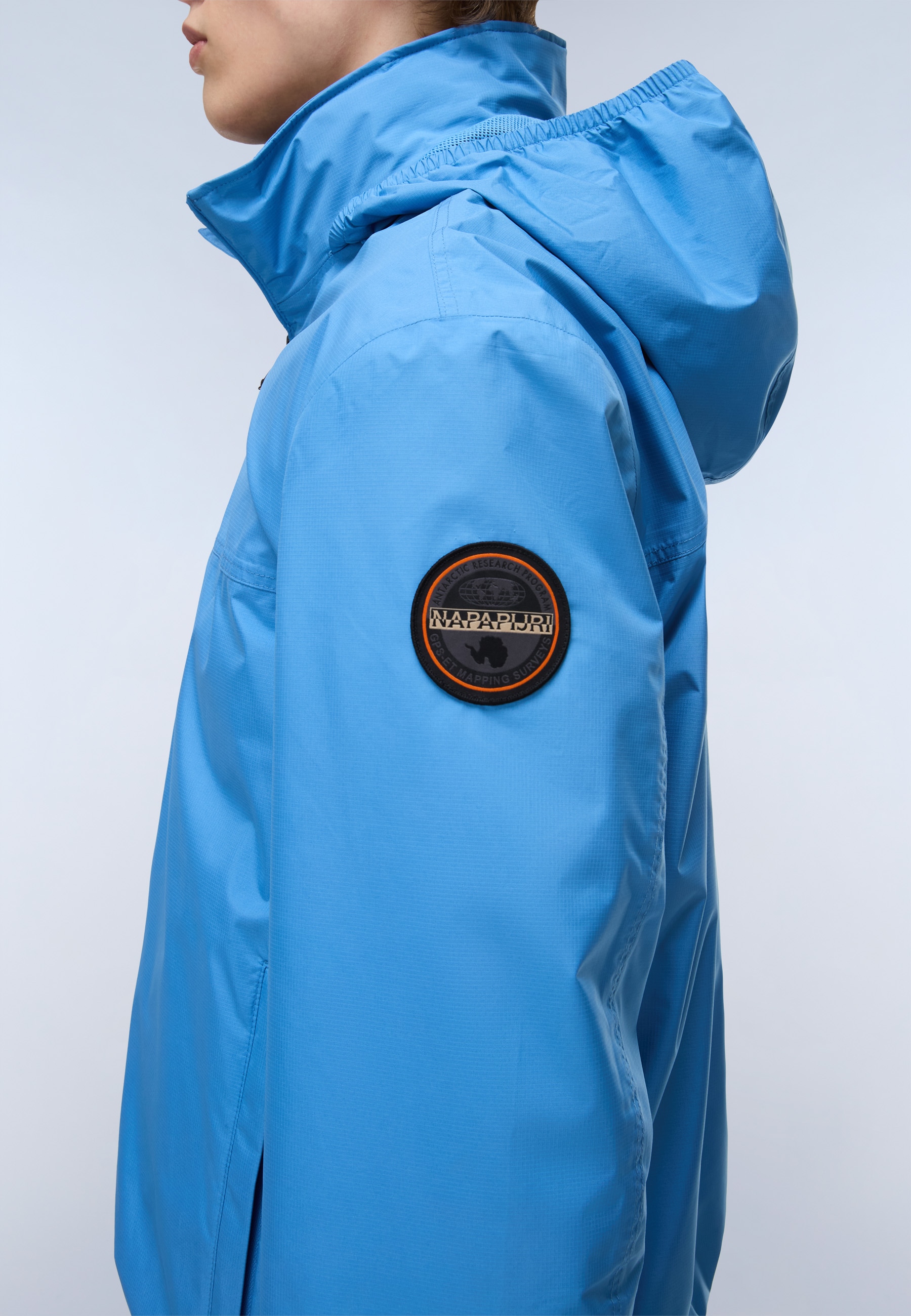 Napapijri Windbreaker sportlicher Stil, mit Reißverschluss, für Sport und Freizeit