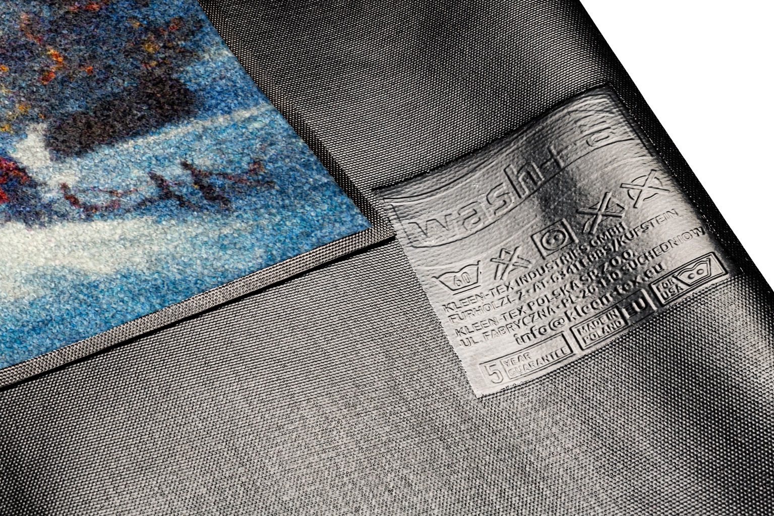 wash+dry by Kleen-Tex Fußmatte »Twinkle Village« rechteckig 7 mm Höhe waschbar und trocknergeeignet