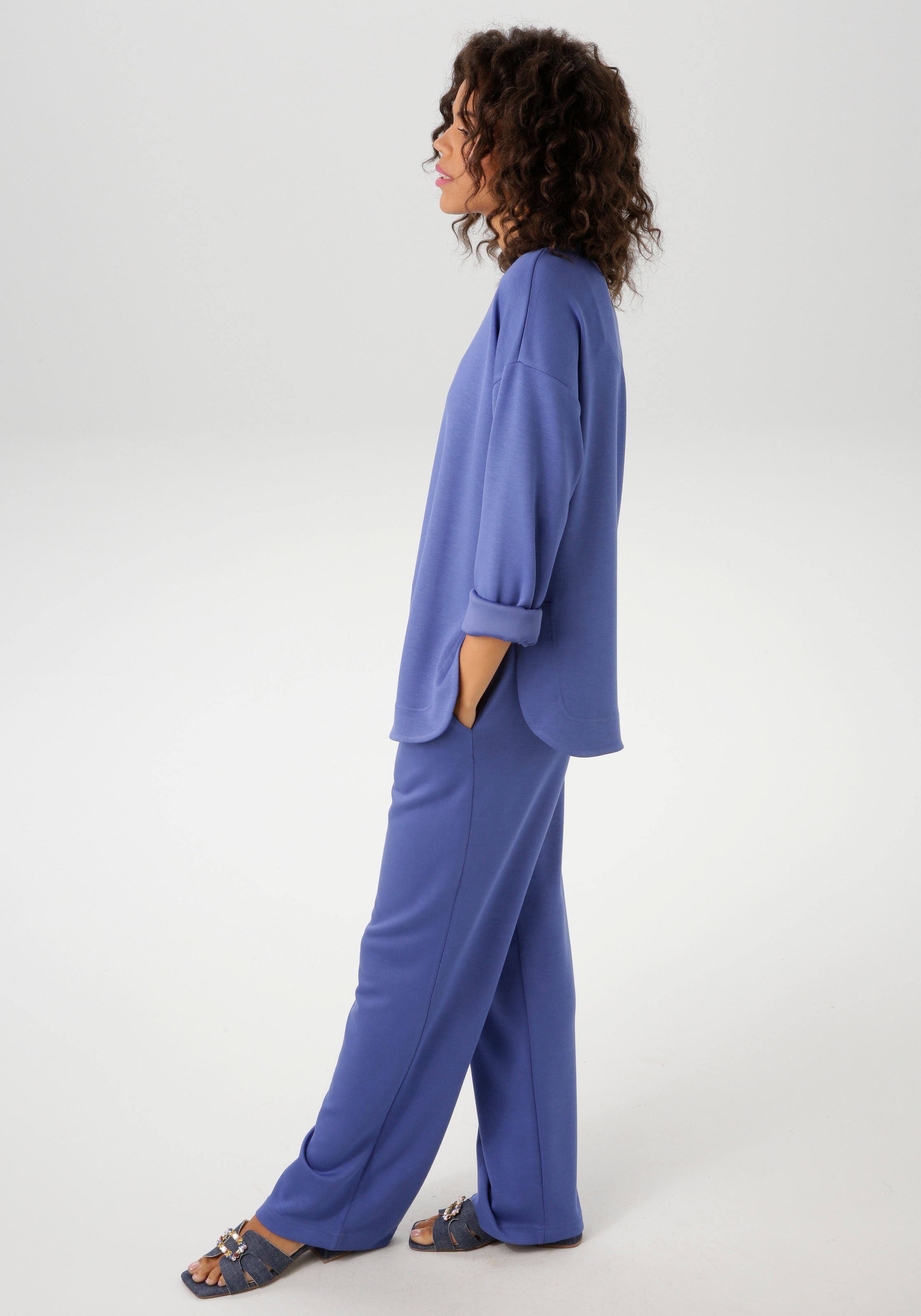 Aniston CASUAL Jogginghose, aus super weicher, elastischer Jersey-Qualität - NEUE KOLLEKTION