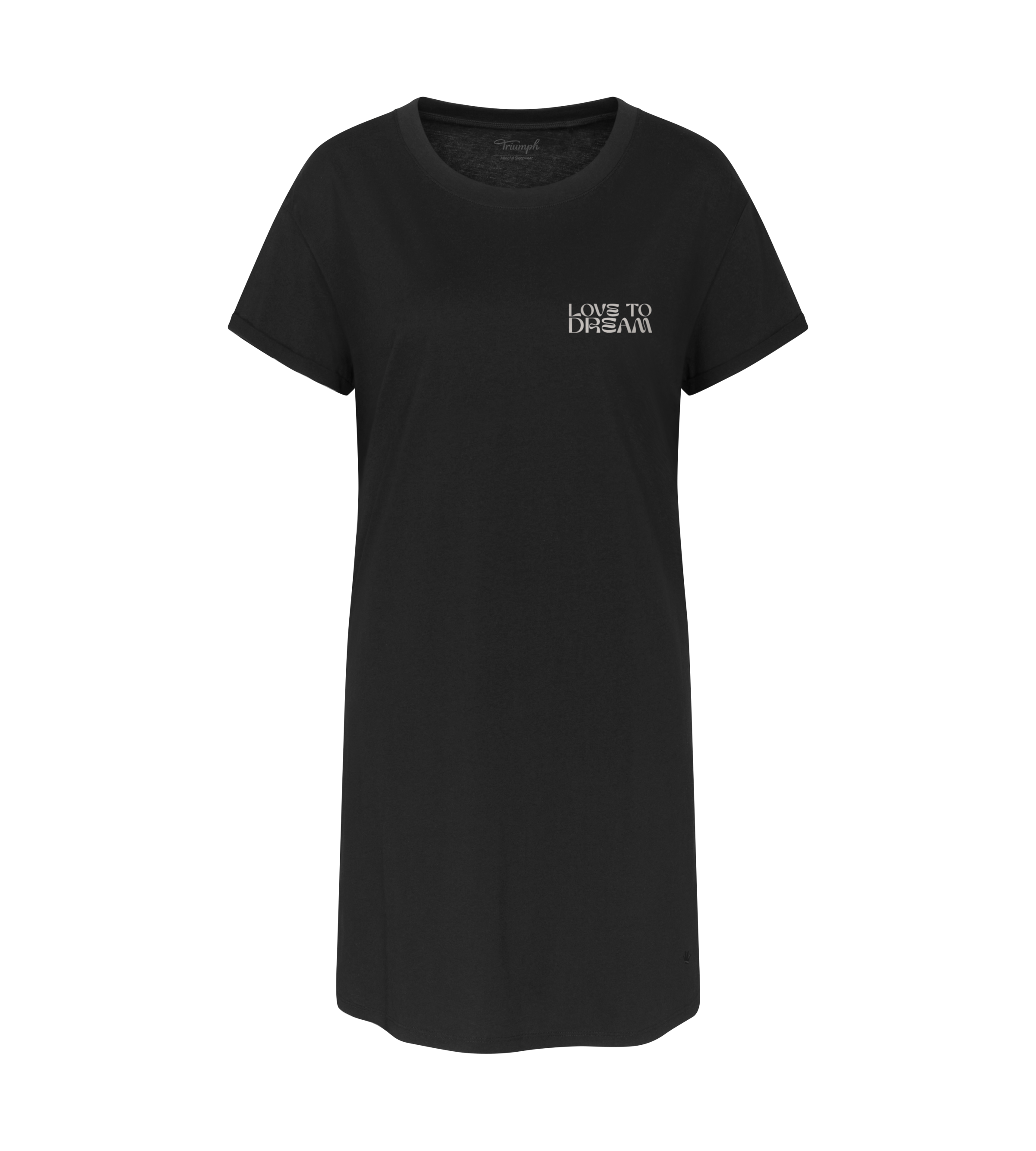 Triumph Nachthemd »Nightdresses NDK X«, weich, atmungsaktiv, gerippter Rundhalsausschnitt, Kurzarm