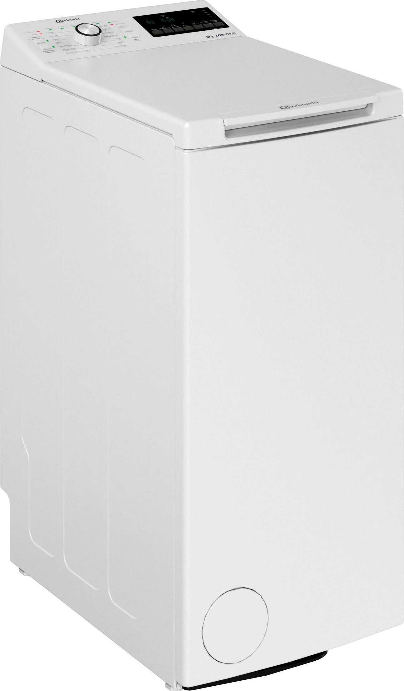 BAUKNECHT Waschmaschine Toplader, WMT Evo 6B, 6 kg, 1200 U/min mit 3 Jahren  XXL Garantie | Toplader