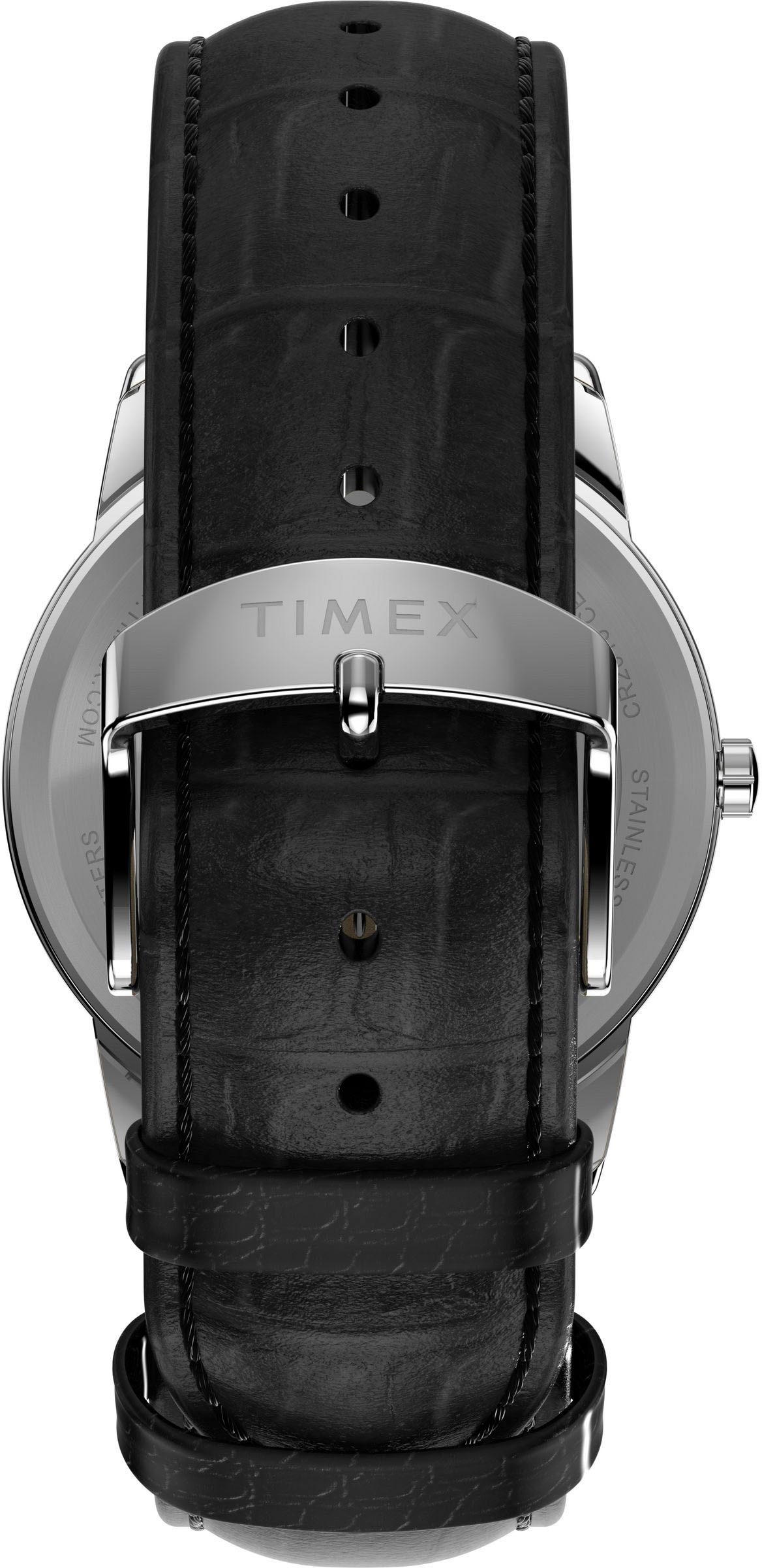 Timex Quarzuhr »EASY READER CLASSIC«, Armbanduhr, Herrenuhr, Damenuhr,Lederarmband,Datum