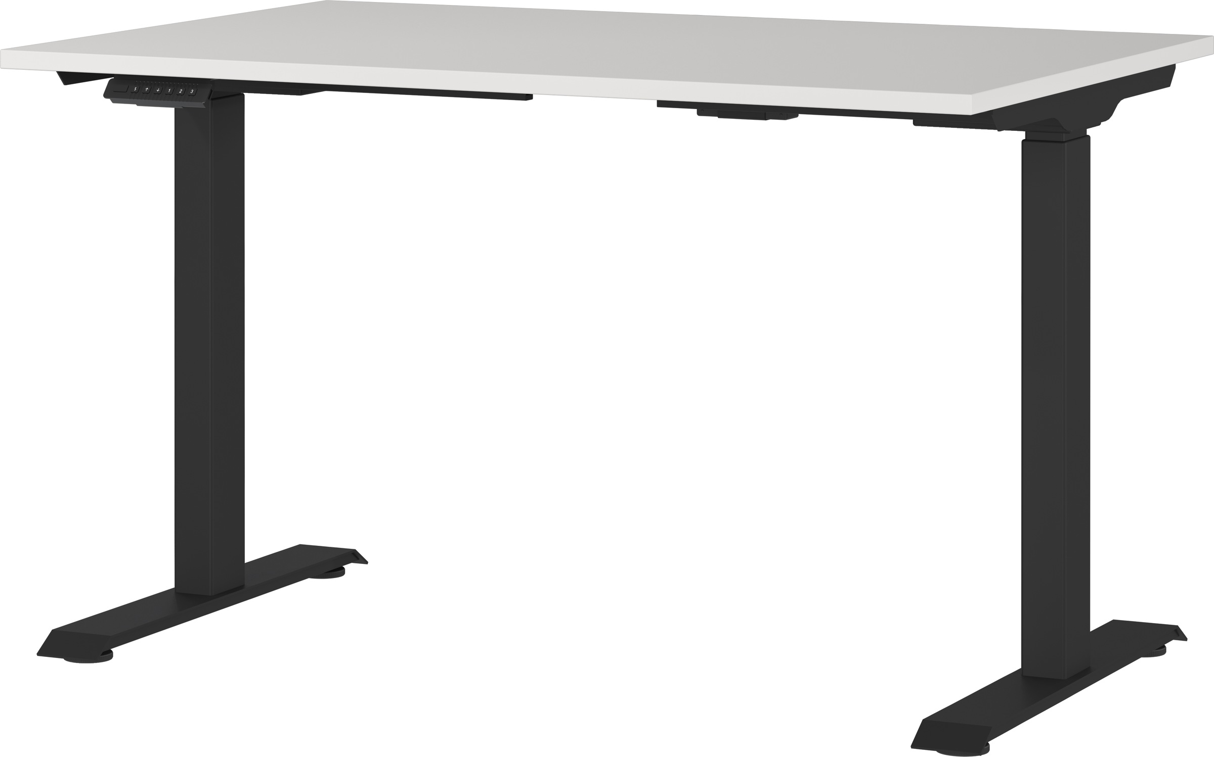 GERMANIA Schreibtisch »GW-Agenda elektrisch höhenverstellbar (72-120 cm)«, mit Memory-Funktion & USB-Ladestation, verschiedenen Breiten